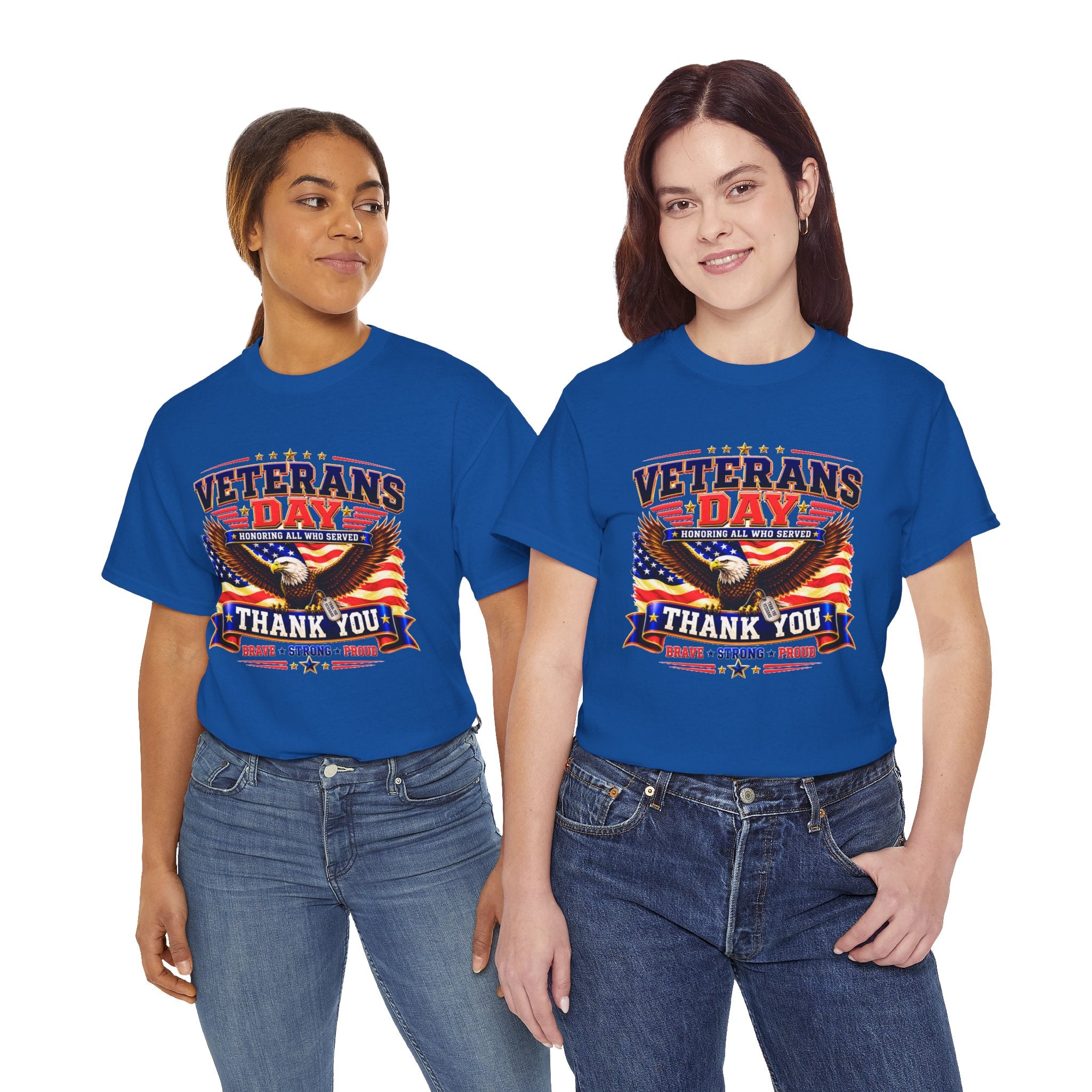 Veterans Day Eagle T-Shirt – "Thank You" Patriotic Tribute Tee