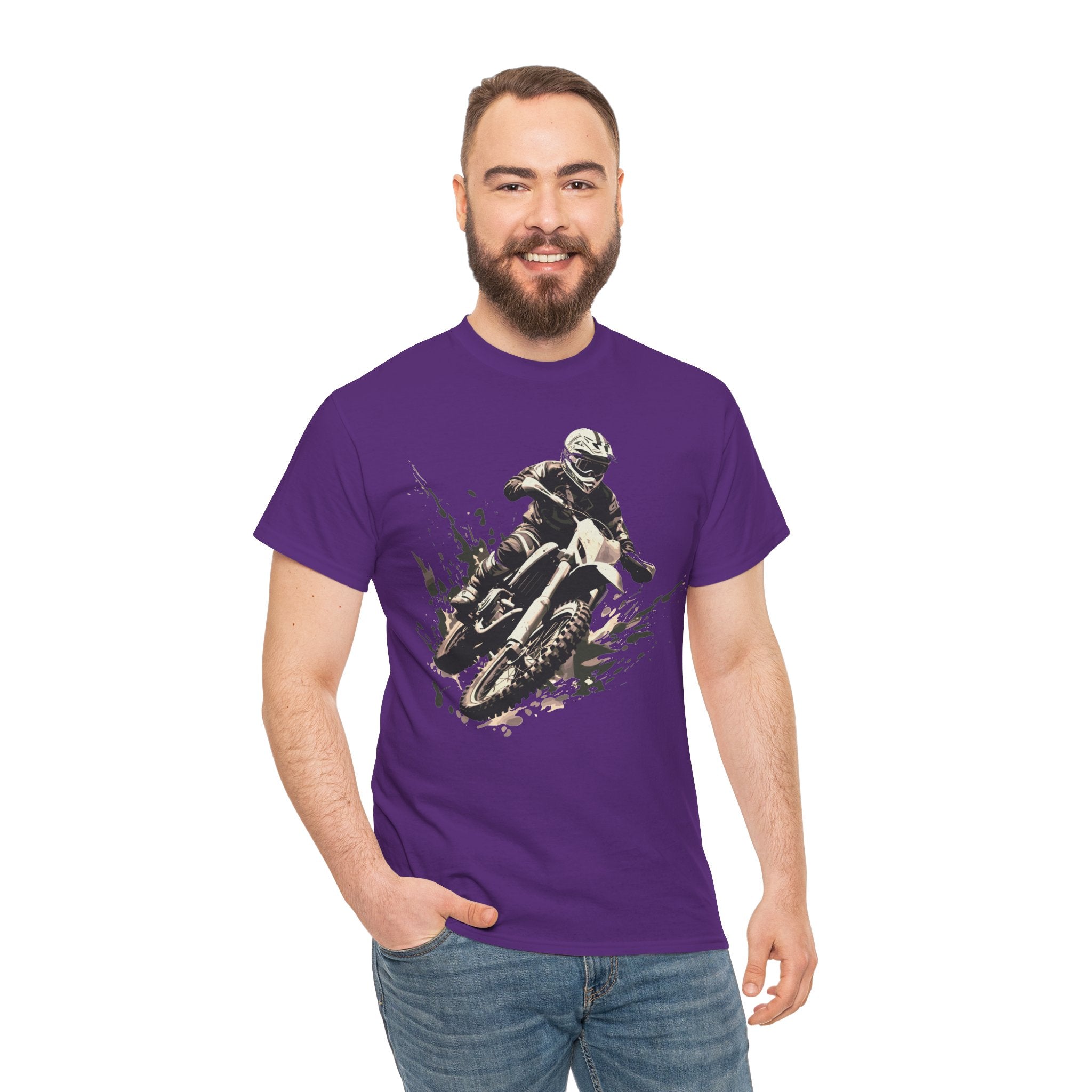 Motocross Rider Dirt Bike T-Shirt — Off-Road Racing Tee