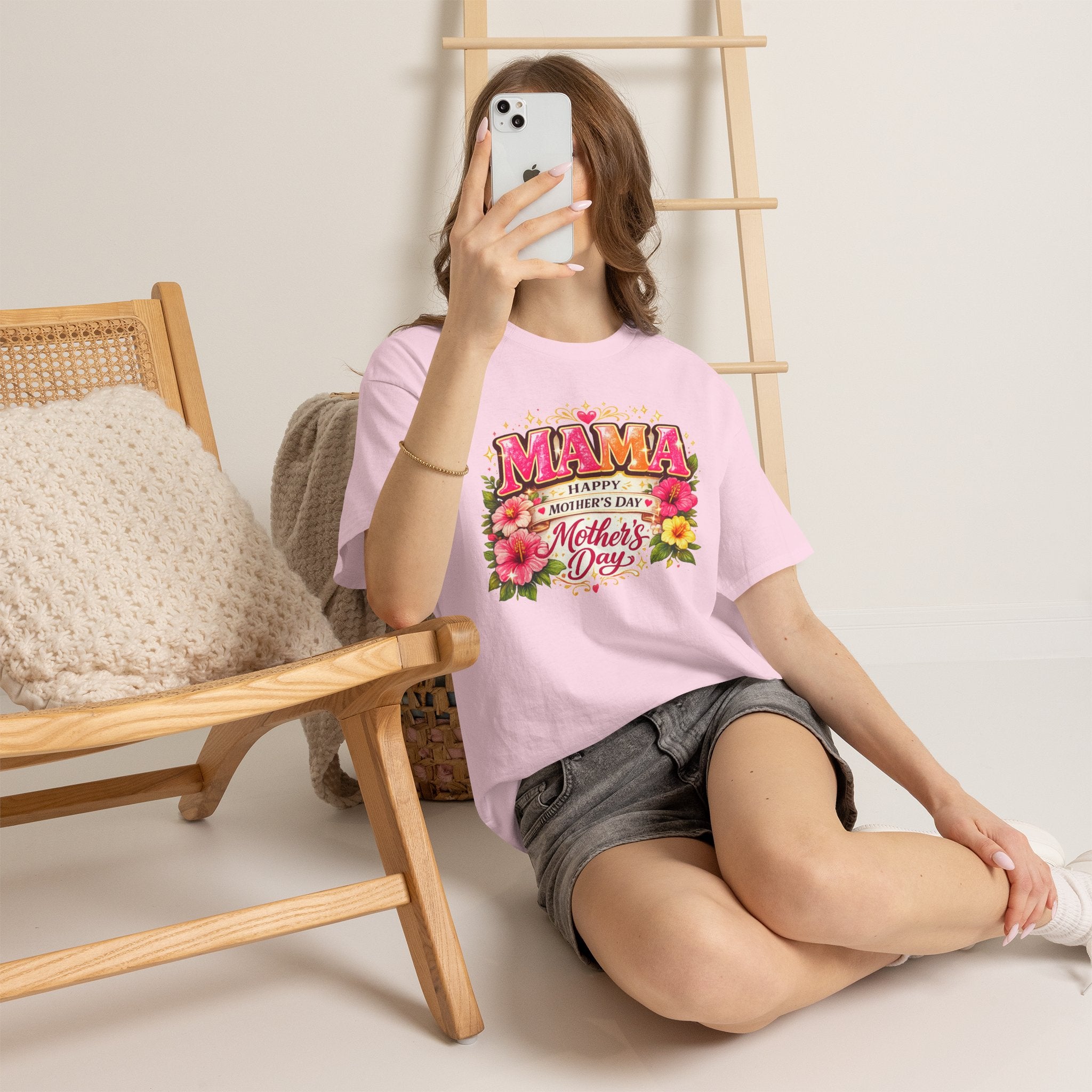 Mama Floral Shirt for Women, Mother's Day Gift for Mom, Cute Flower Graphic Tee, Mama Life T-Shirt, Birthday Gift for Mother, Mom Appreciation Gift