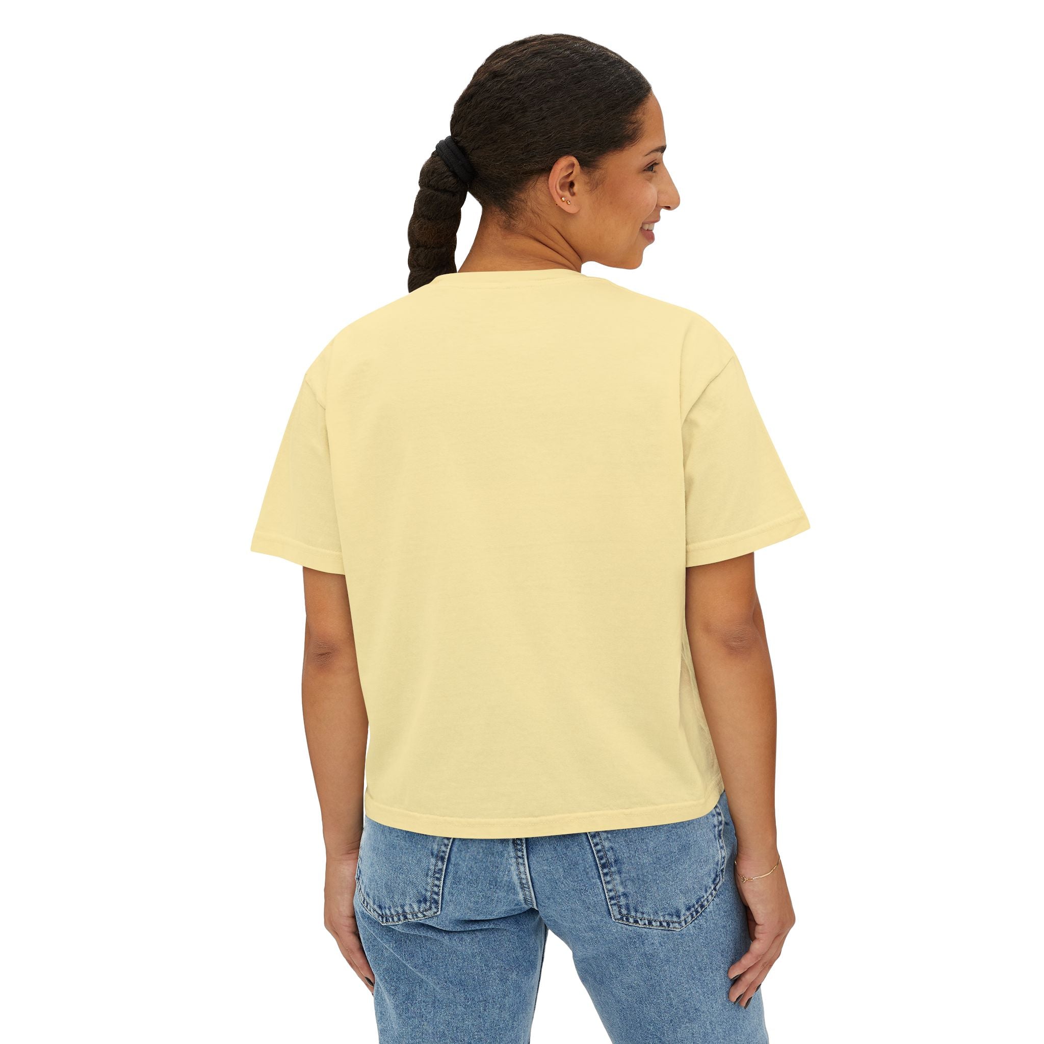 Wild Heart Rose T-Shirt for Women Vintage Floral Boxy Tee