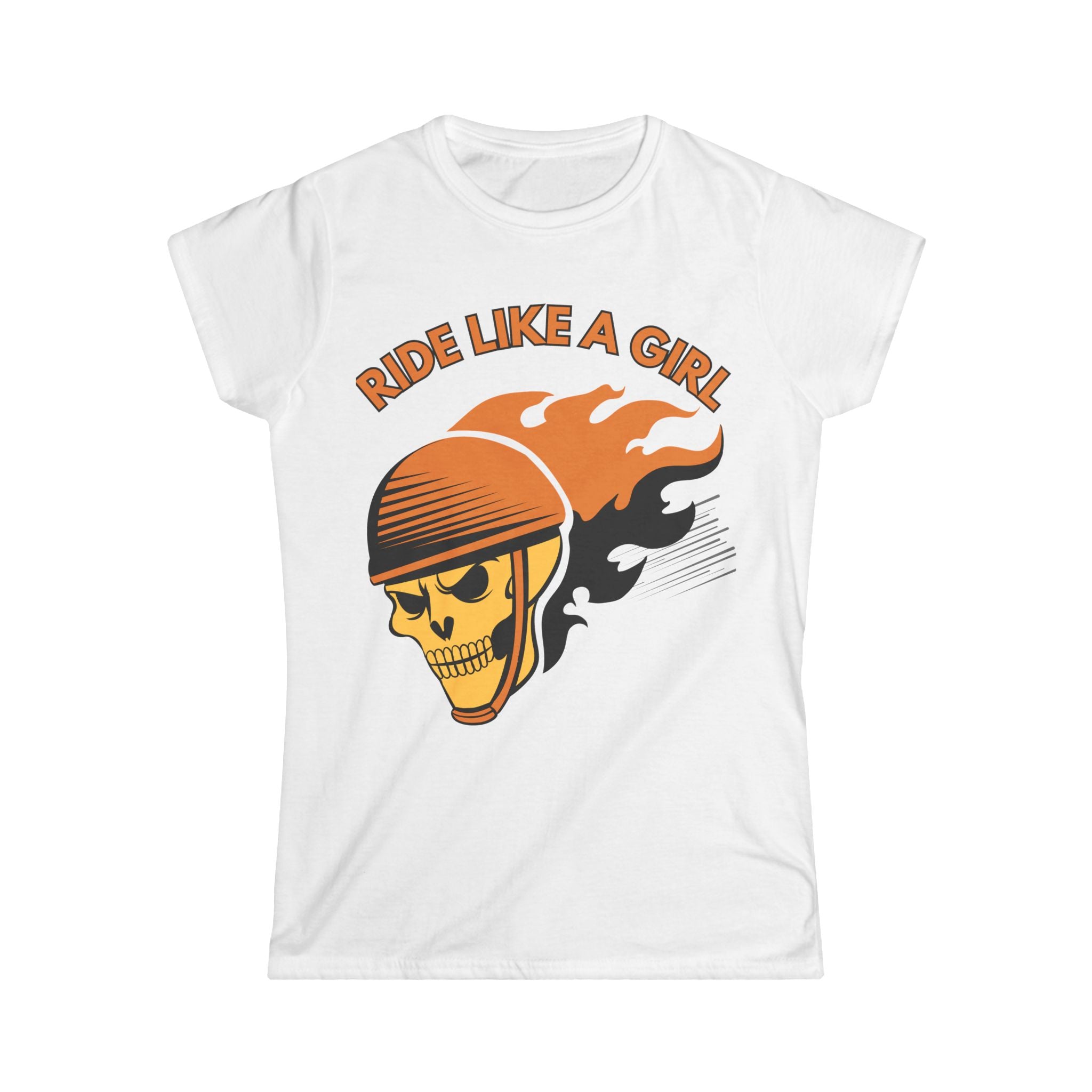 Ride Like A Girl Graphic T-Shirt | Women’s Biker Motorcycle Tee