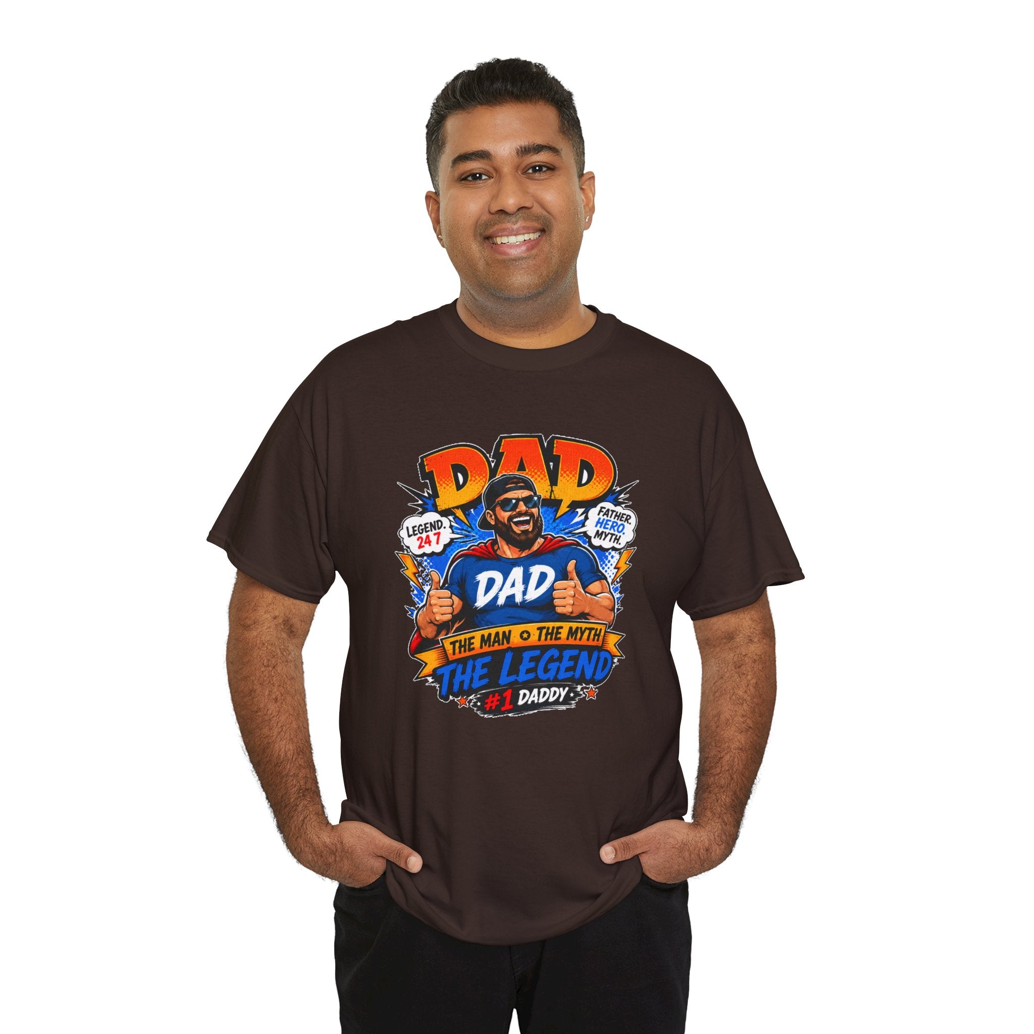 Funny Dad Shirt, Dad The Legend Tee, Father's Day Gift for Dad, Cool Dad Graphic T-Shirt, Best Dad Ever Shirt, Dad Gift