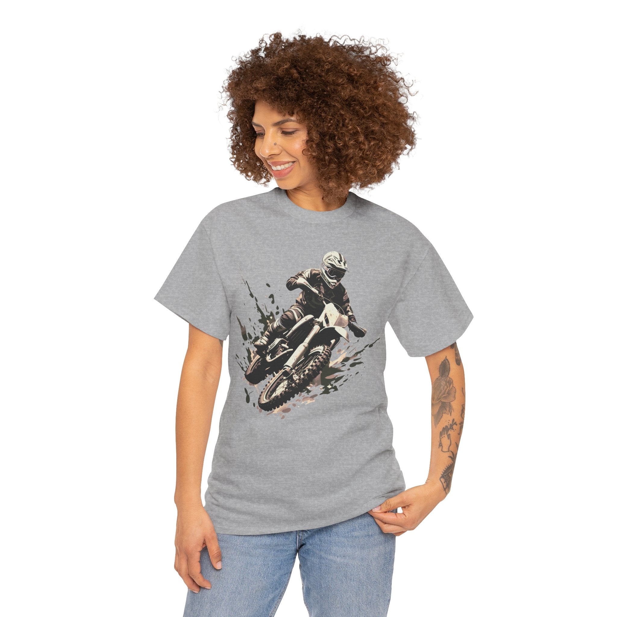 Motocross Rider Dirt Bike T-Shirt — Off-Road Racing Tee