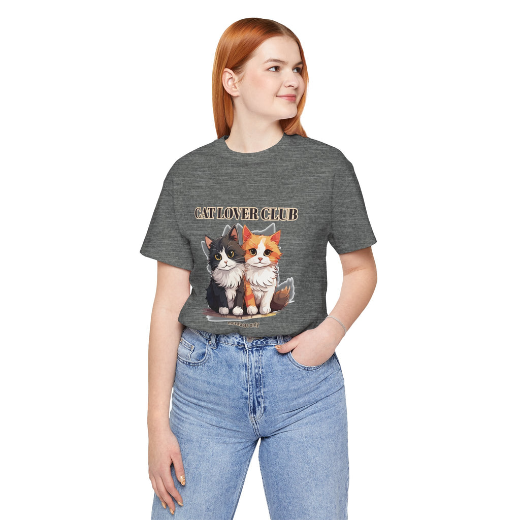 Cat Lover Club T-Shirt — Cute Kittens “members only” Graphic Tee