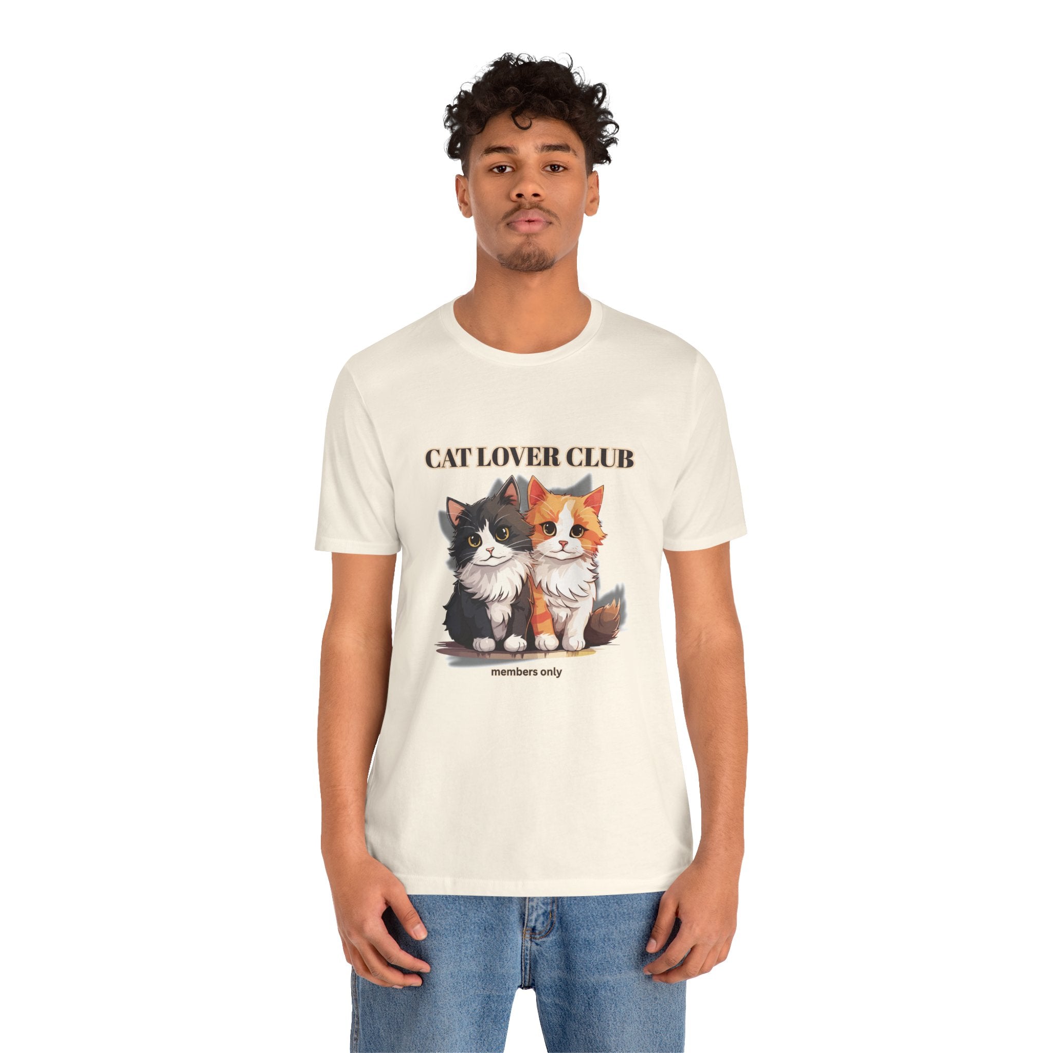 Cat Lover Club T-Shirt — Cute Kittens “members only” Graphic Tee