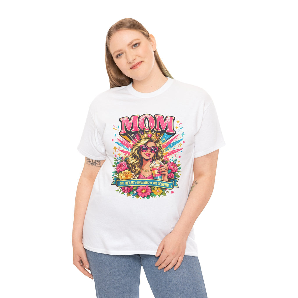 Mama Floral Shirt, Mom Graphic Tee, Gift for Mom, Colorful Vintage Mom T-Shirt, Cute Mama Shirt, Mother's Gift, Mom Life Tee