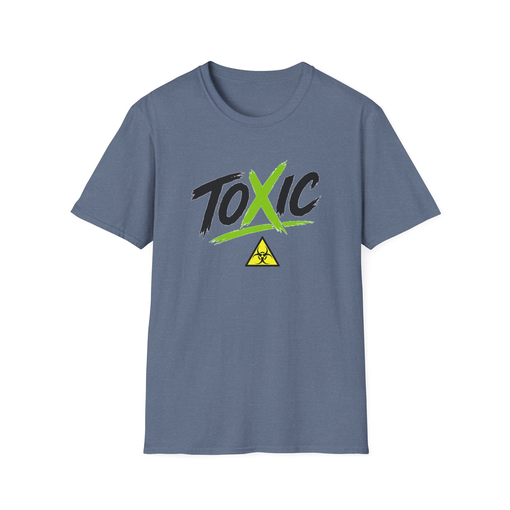 Toxic Graphic Tee | Grunge Streetwear Shirt | Biohazard Aesthetic Unisex T-Shirt