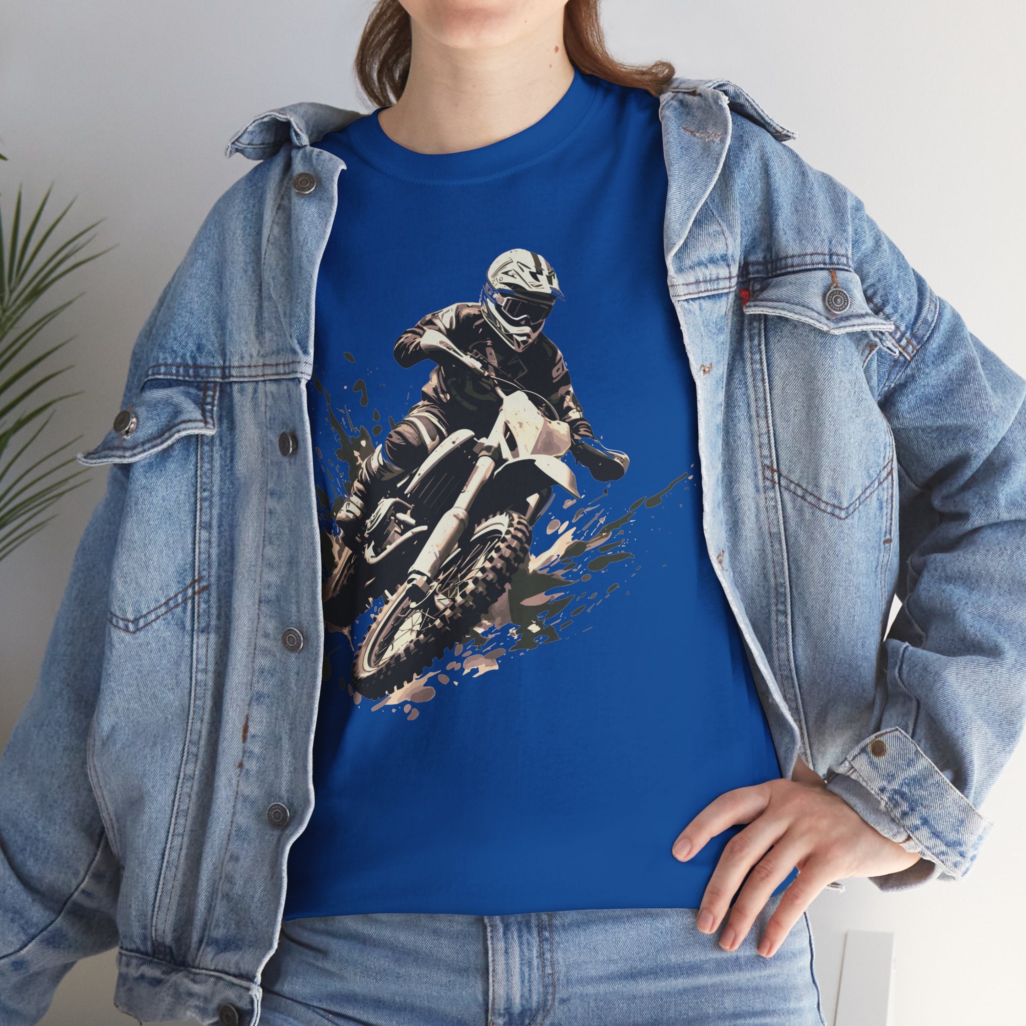 Motocross Rider Dirt Bike T-Shirt — Off-Road Racing Tee