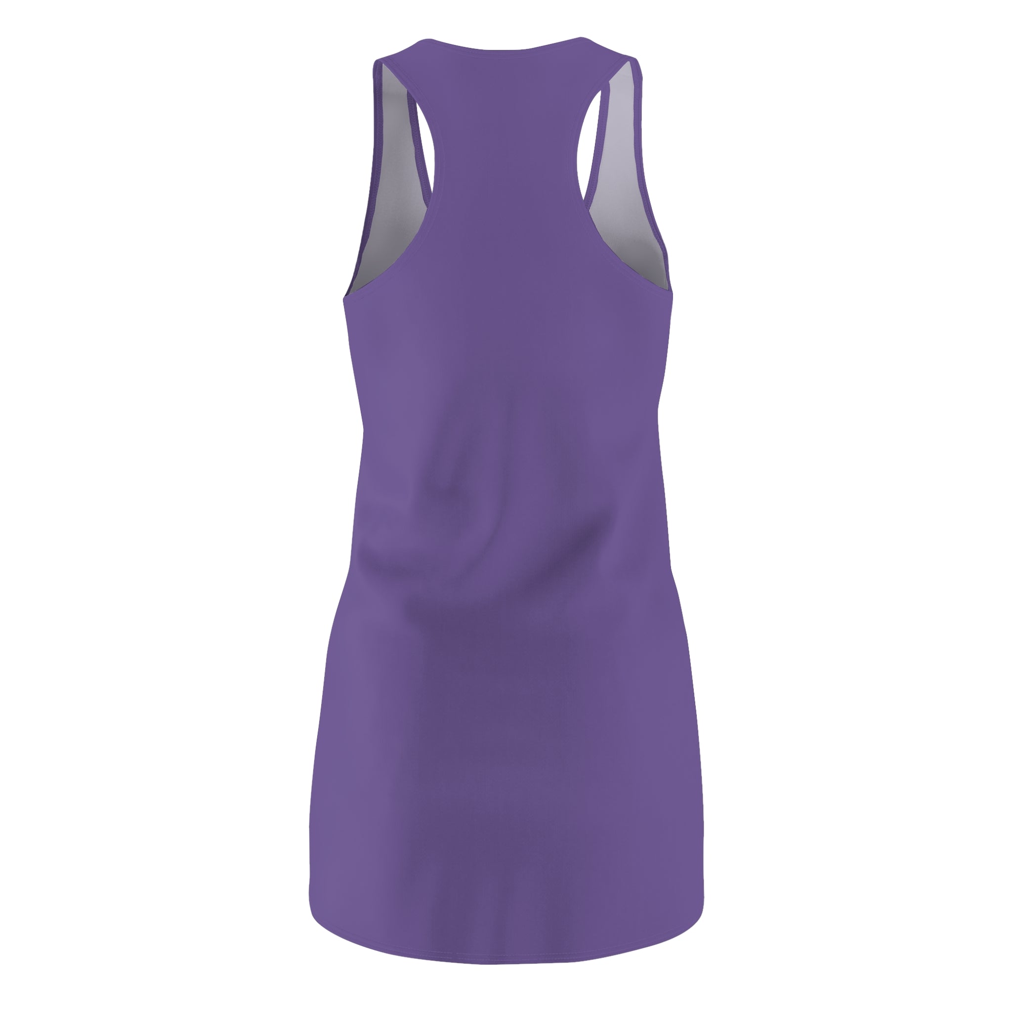 Galaxy Muse Racerback Dress — Vibrant Cosmic Art Women's Dress