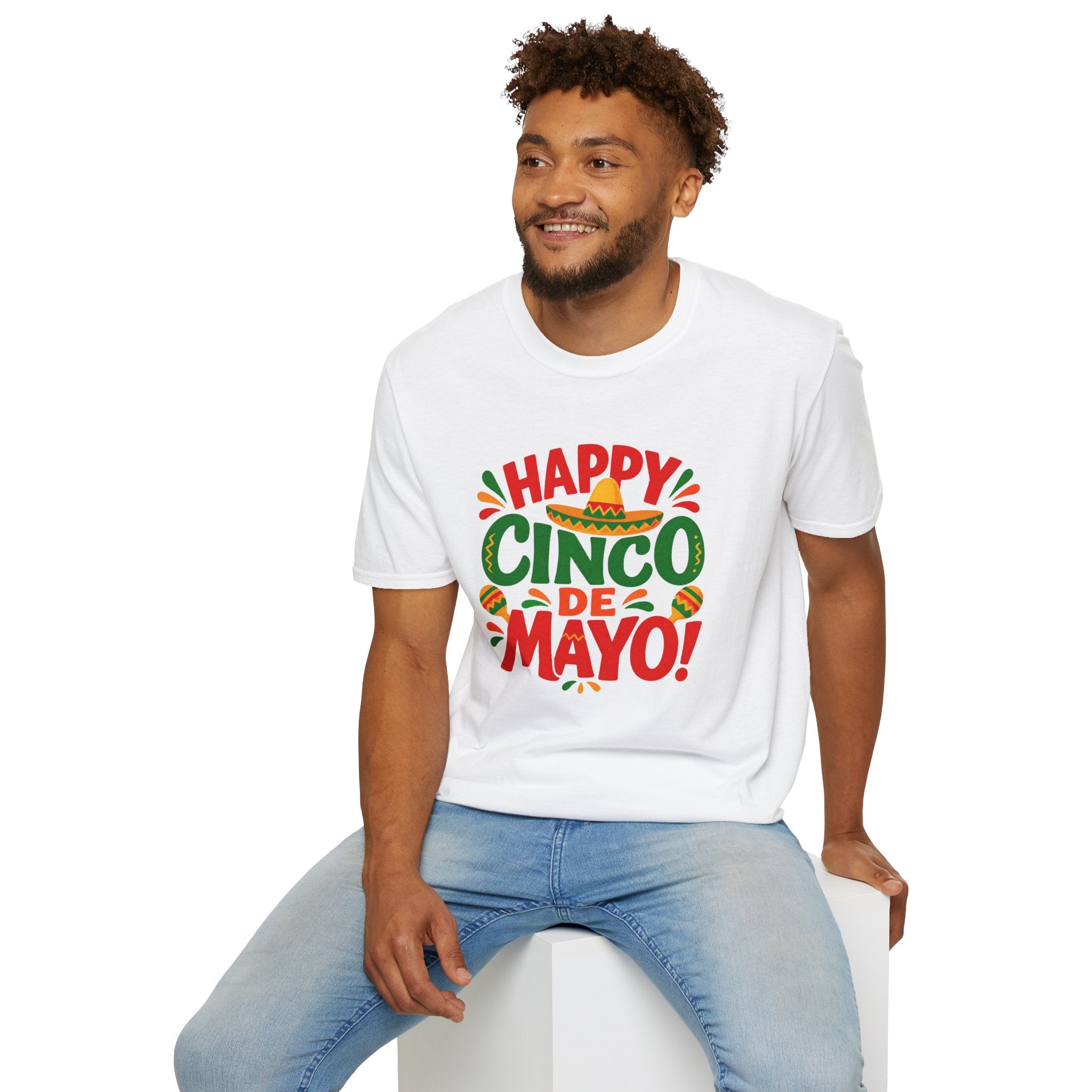 Cinco De Mayo Shirt, Happy Cinco De Mayo Tee, Fiesta Party T-Shirt, Mexican Holiday Shirt, Funny Cinco Shirt for Women Men