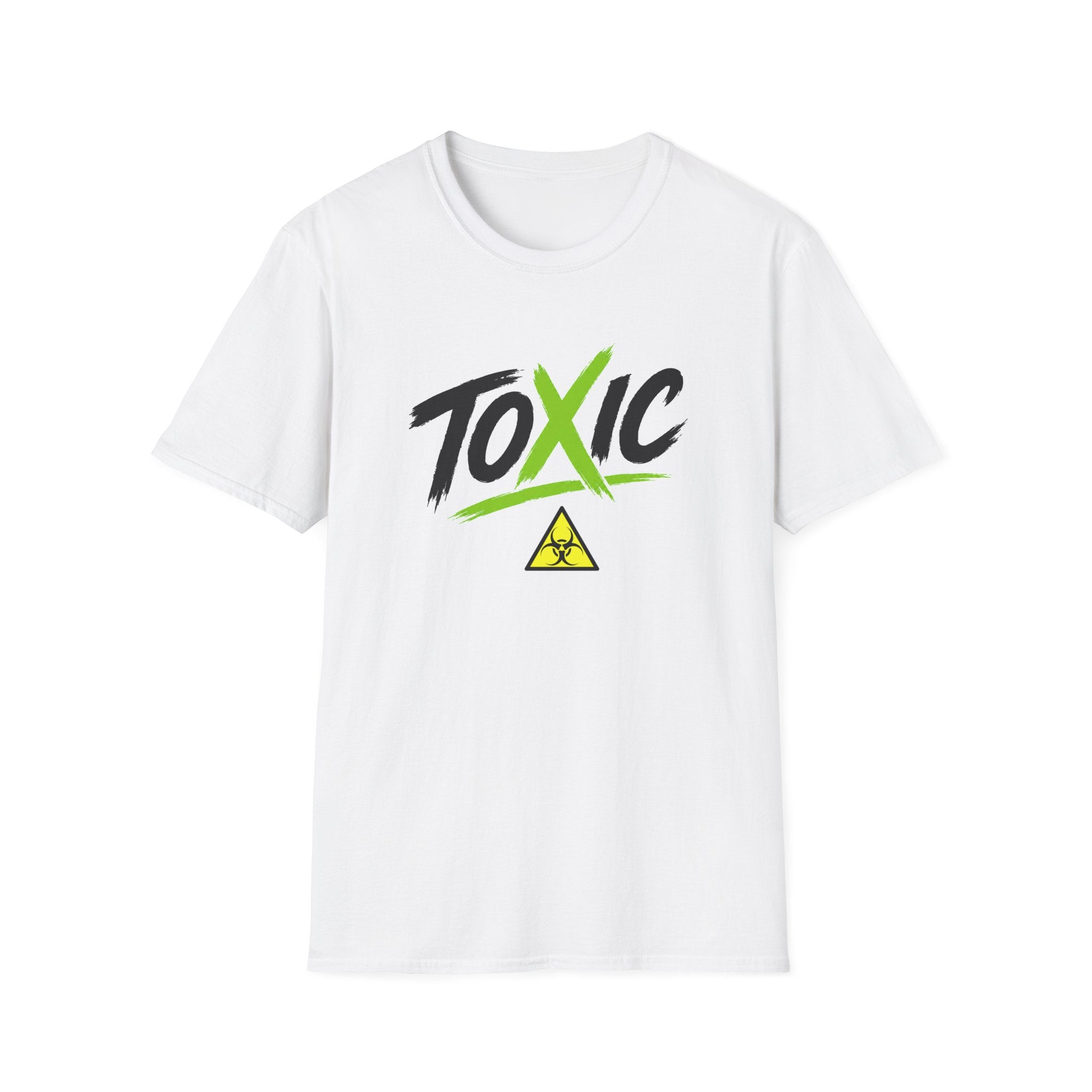 Toxic Graphic Tee | Grunge Streetwear Shirt | Biohazard Aesthetic Unisex T-Shirt