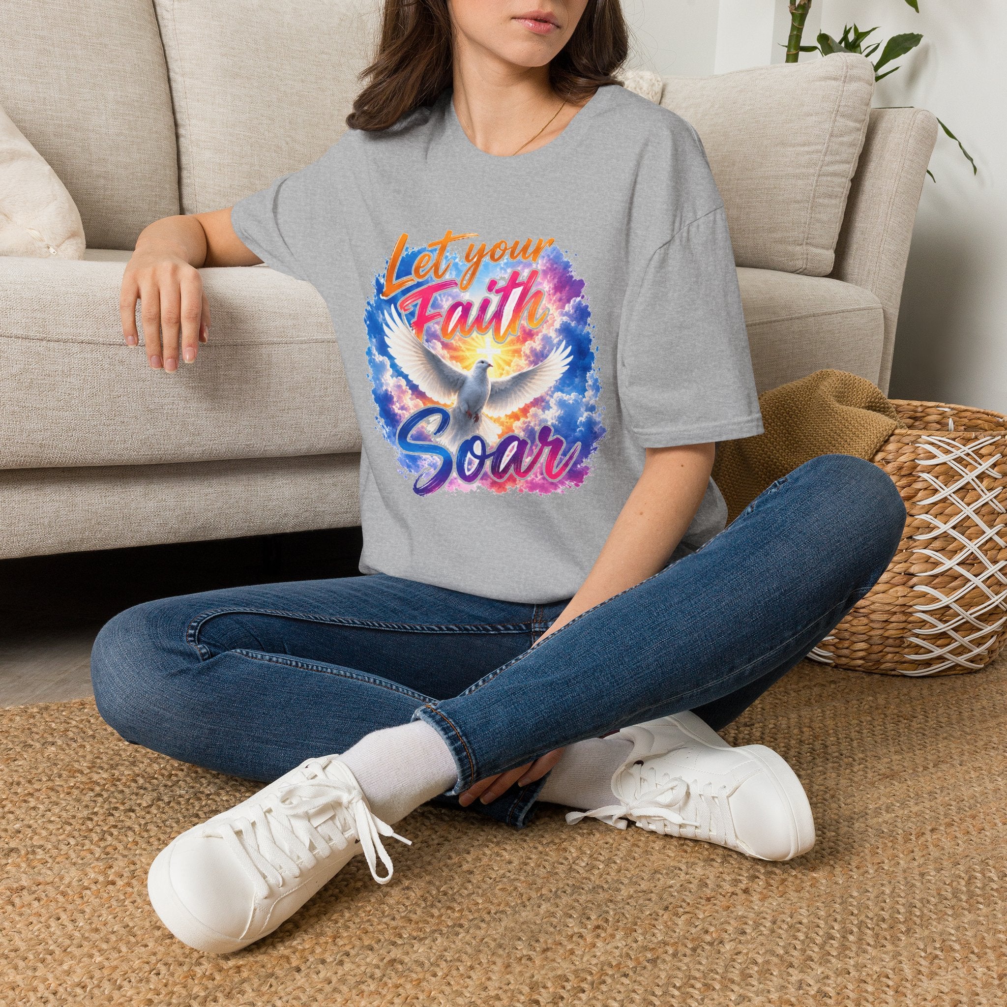 Surfer Van Sunset T-Shirt — Retro Beach Palm Tree Surfboard Design