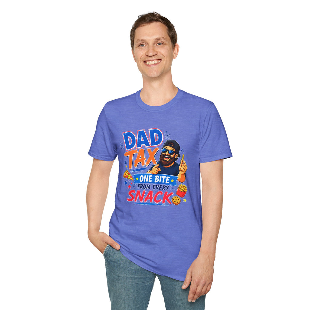 Funny Dad Tax Shirt, One Bite From Every Snack T-Shirt, Dad Joke Tee, Gift for Dad, Daddy Shirt, Father's Day Gift, Food Lover Dad Tee