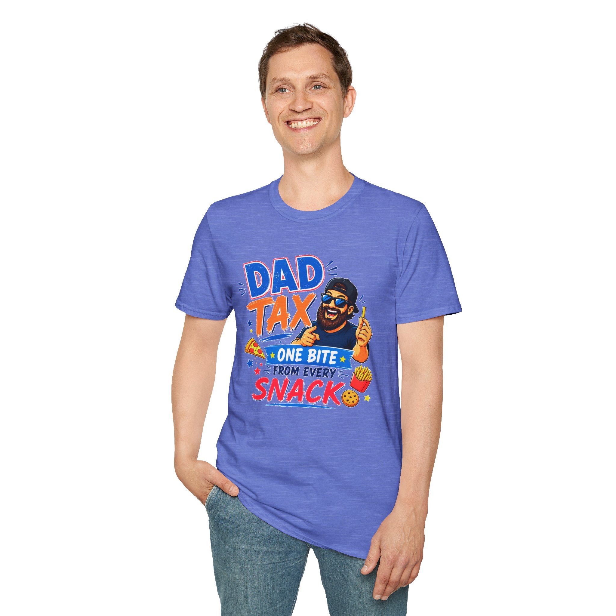 Funny Dad Tax Shirt, One Bite From Every Snack T-Shirt, Dad Joke Tee, Gift for Dad, Daddy Shirt, Father's Day Gift, Food Lover Dad Tee