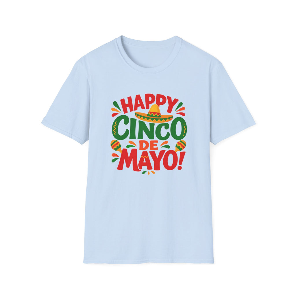 Cinco De Mayo Shirt, Happy Cinco De Mayo Tee, Fiesta Party T-Shirt, Mexican Holiday Shirt, Funny Cinco Shirt for Women Men
