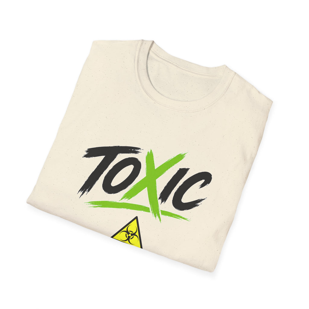 Toxic Graphic Tee | Grunge Streetwear Shirt | Biohazard Aesthetic Unisex T-Shirt