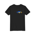 Youth Tee — Love Ukraine Heartbeat Kids Shirt
