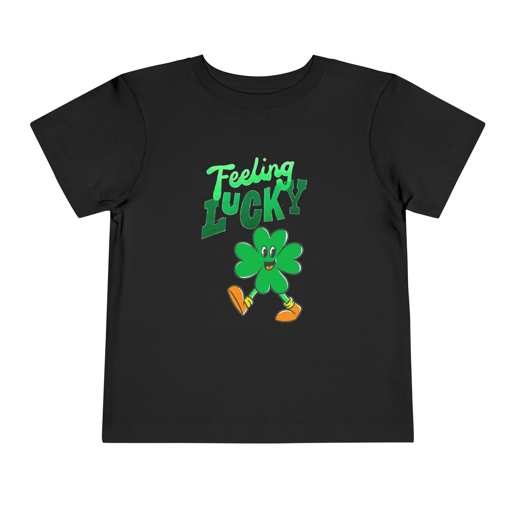 Feeling Lucky Toddler Tee — St. Patrick’s Day Shamrock Shirt