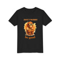 Funny Monkey T-Shirt “Don’t Worry Be Good”, Cute Animal Tee, Kids Graphic Shirt, Cool Monkey Shirt, Gift for Kids