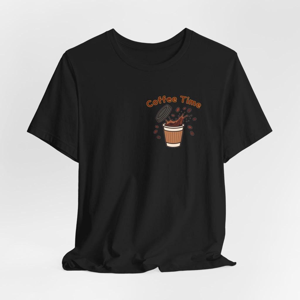 Coffee Time Tee — "More Espresso Less Depresso" Graphic T-Shirt