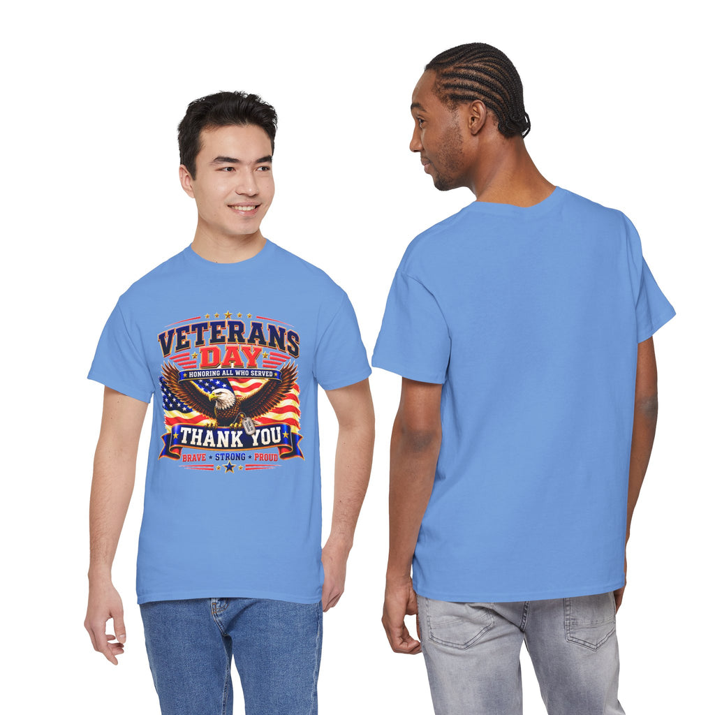 Veterans Day Eagle T-Shirt – "Thank You" Patriotic Tribute Tee