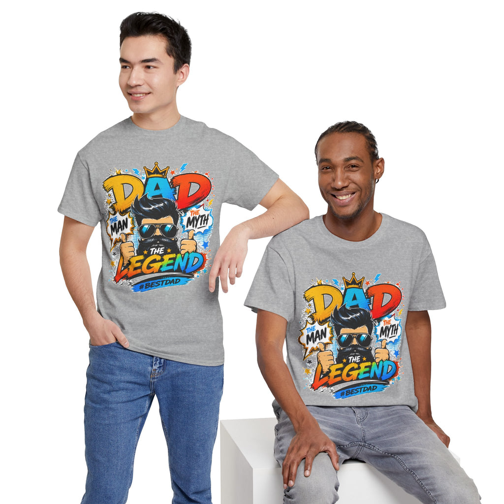 Dad The Legend T-Shirt — 'Dad: Man, Myth, Legend' Graphic Tee for Father’s Day