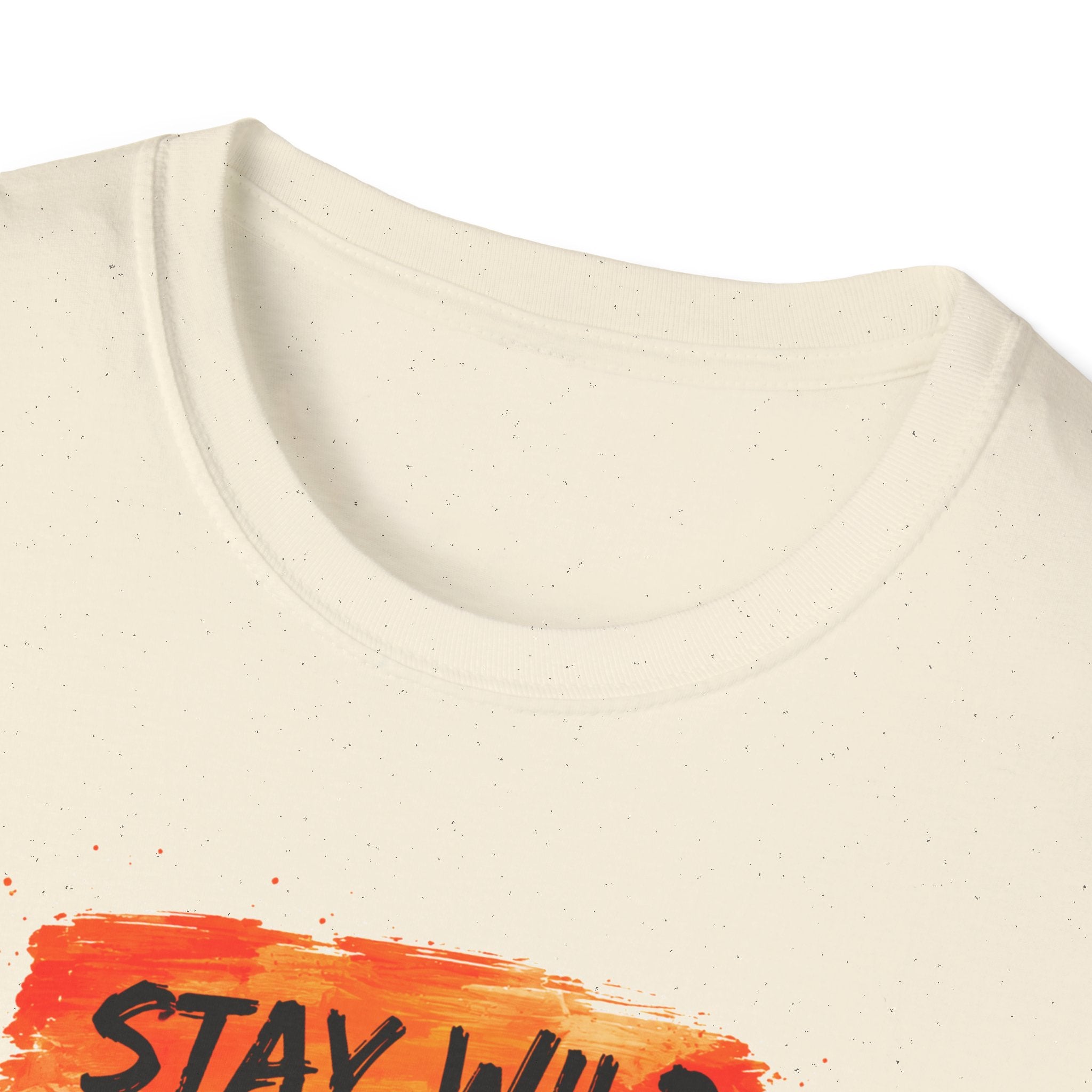 Inspirational Brushstroke Tee — “Stay Wild, Dream Big, Be Kind, Good Vibes”