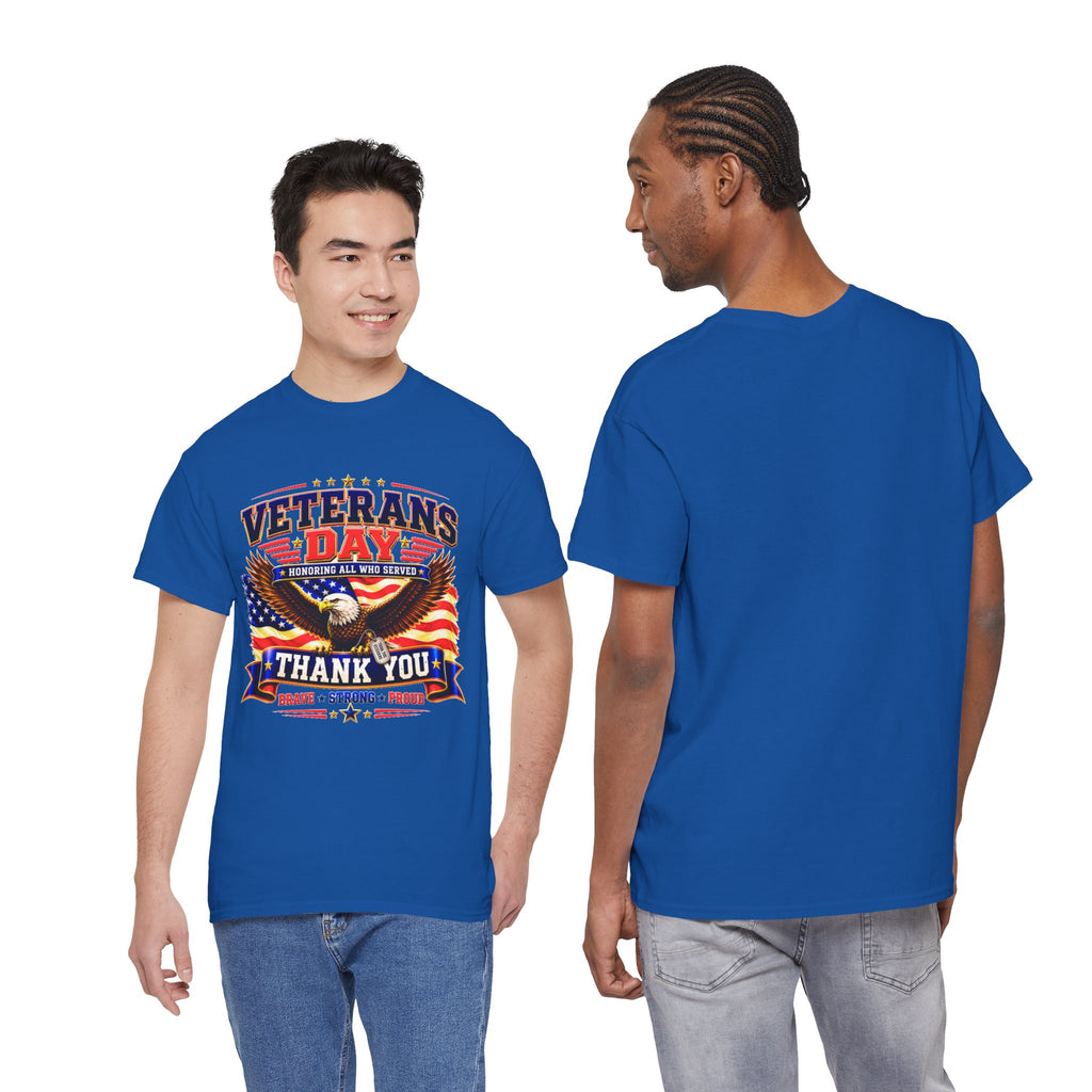 Veterans Day Eagle T-Shirt – "Thank You" Patriotic Tribute Tee