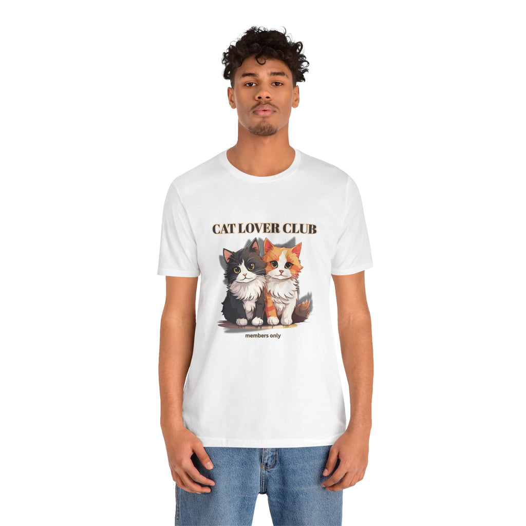 Cat Lover Club T-Shirt — Cute Kittens “members only” Graphic Tee