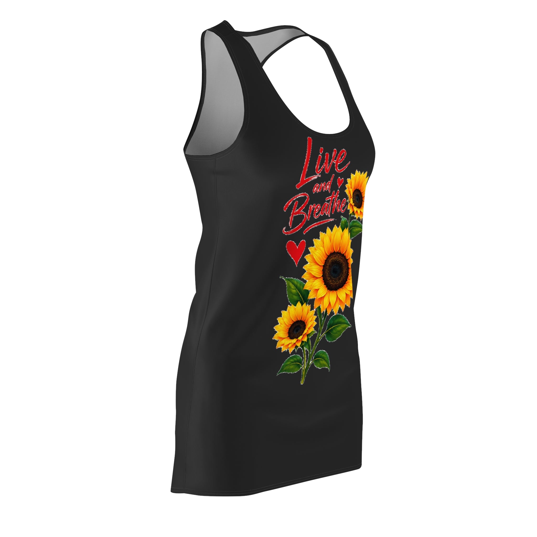 Sunflower "Live and Breathe" Racerback Dress