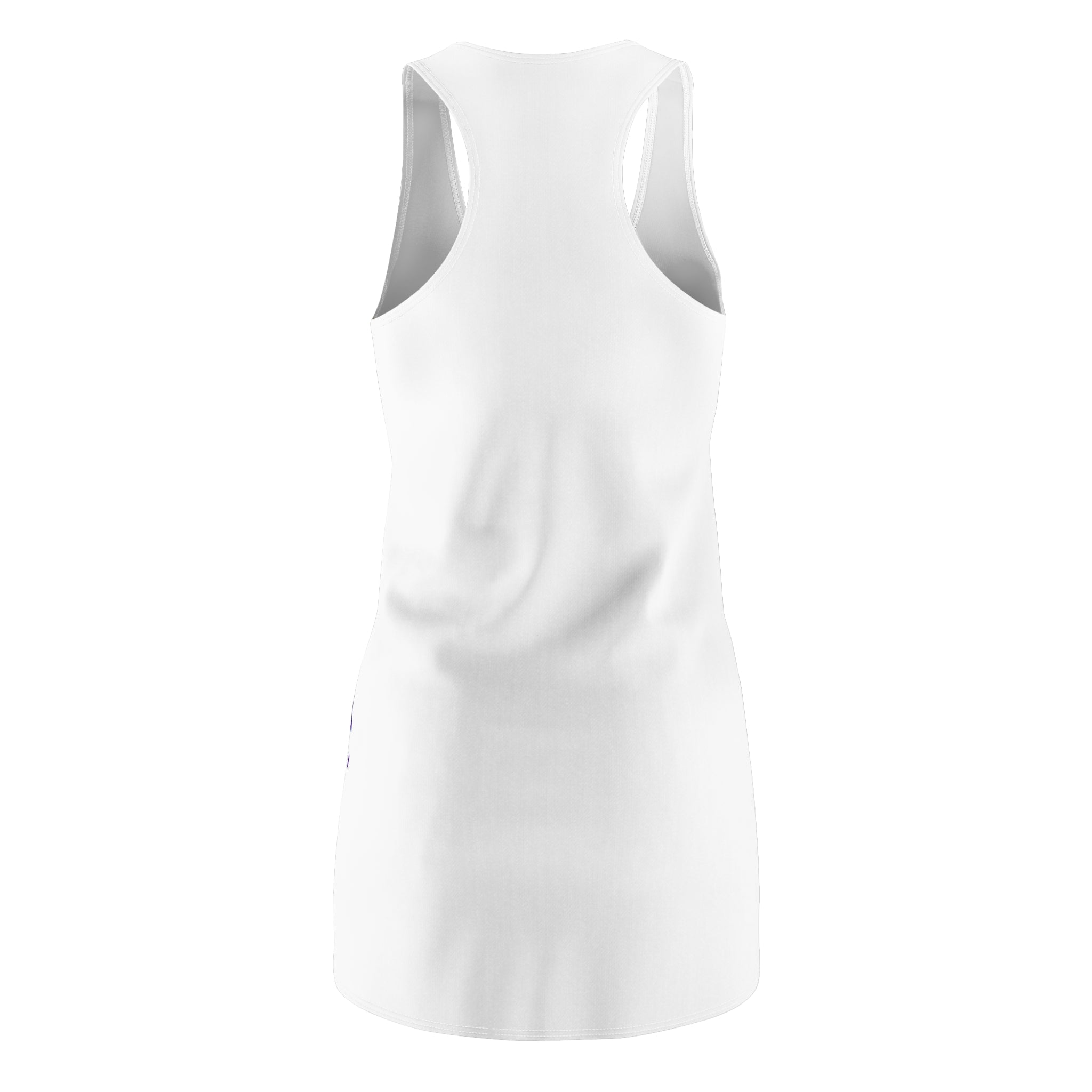 Colorful Horse Racerback Dress, Born to Ride Dress, Horse Lover Gift, Equestrian Summer Dress, Rainbow Horse Graphic Dress, Women's Casual Tank Dress