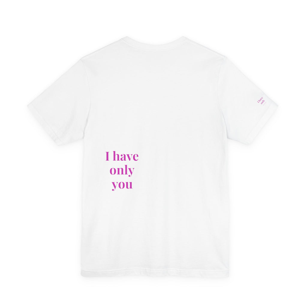 I Have Only You Floral Portrait Tee — Retro Femme Graphic T-Shirt