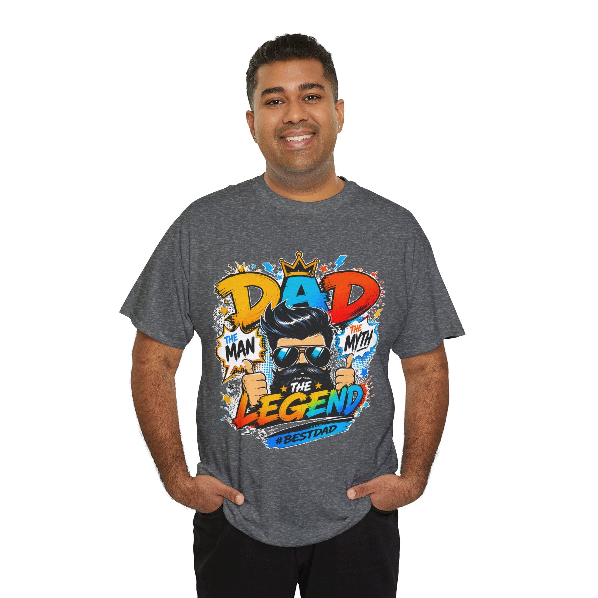 Dad The Legend T-Shirt — 'Dad: Man, Myth, Legend' Graphic Tee for Father’s Day