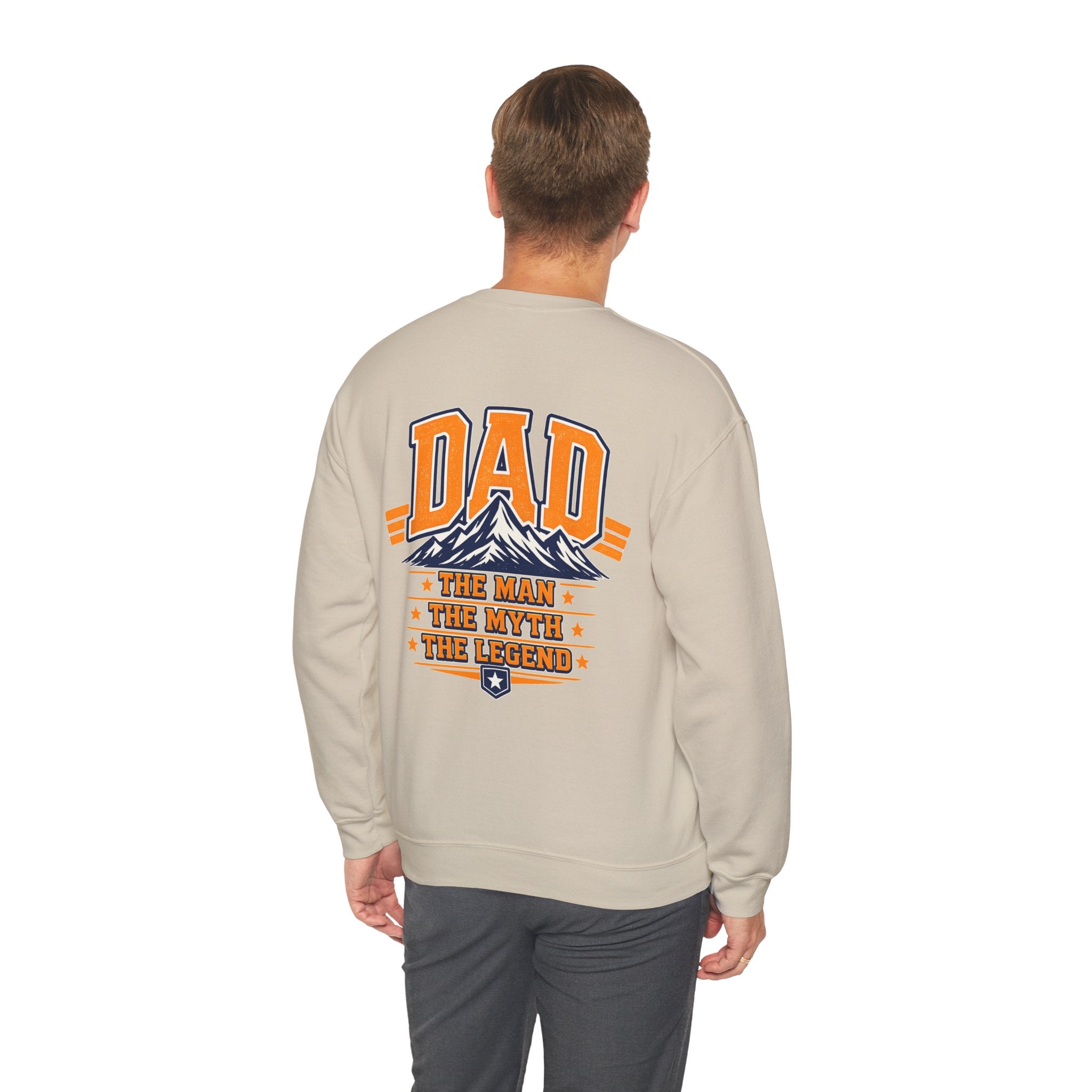 Dad Sweatshirt, The Man The Myth The Legend Crewneck, Funny Dad Gift, Father’s Day Sweatshirt, Matching Family Sweatshirt