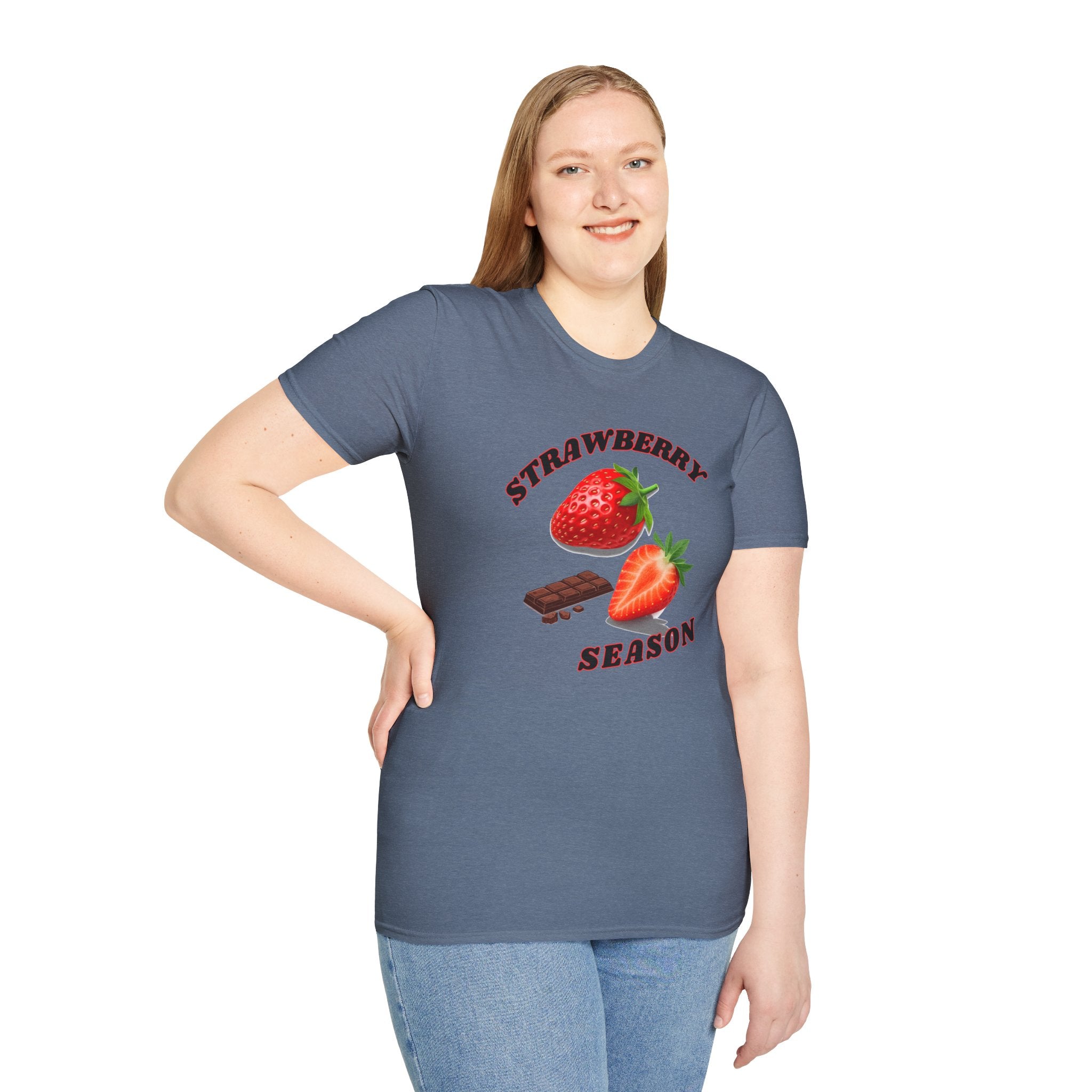 Strawberry Season T-Shirt — Retro Fruit Graphic Tee