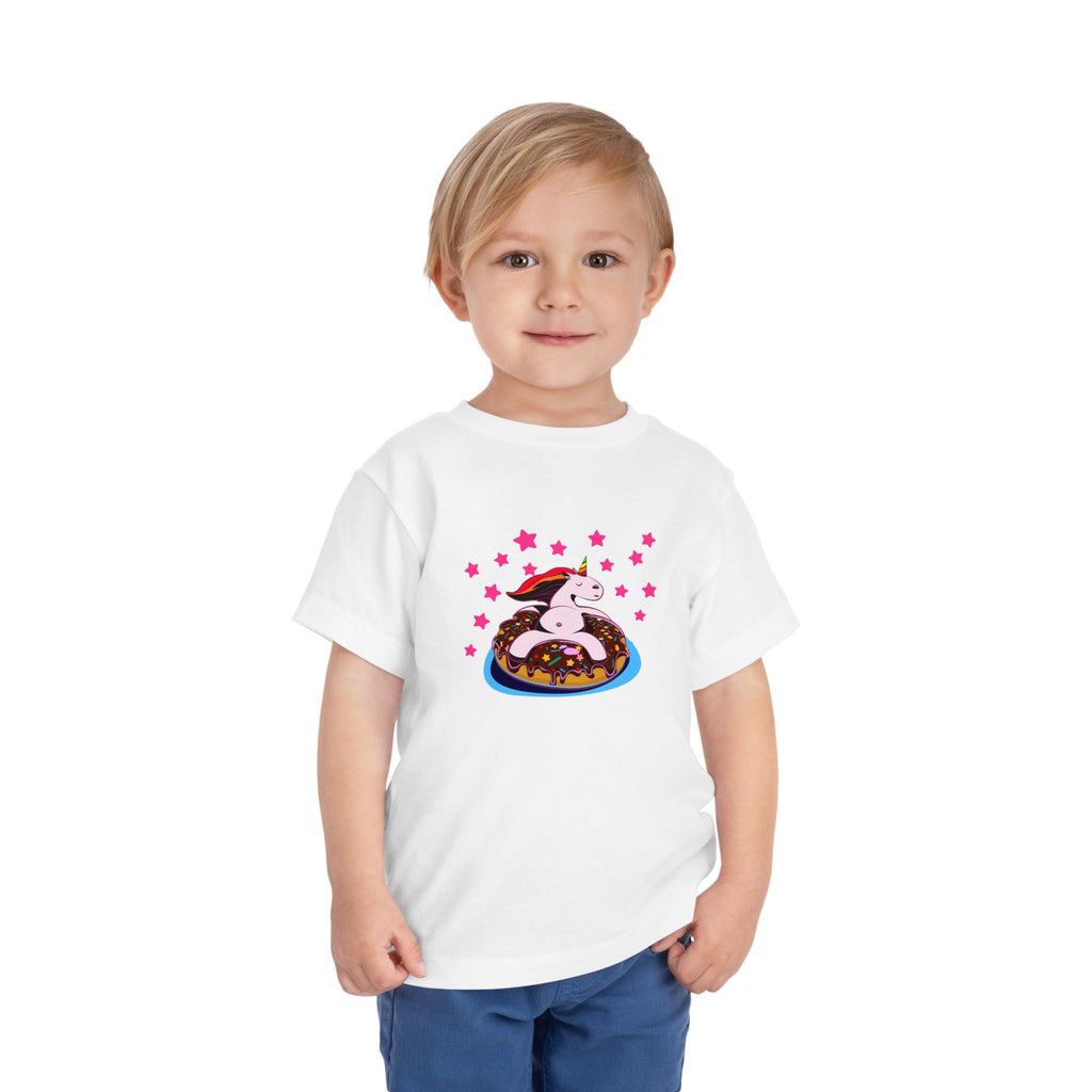 Unicorn Donut Toddler Tee