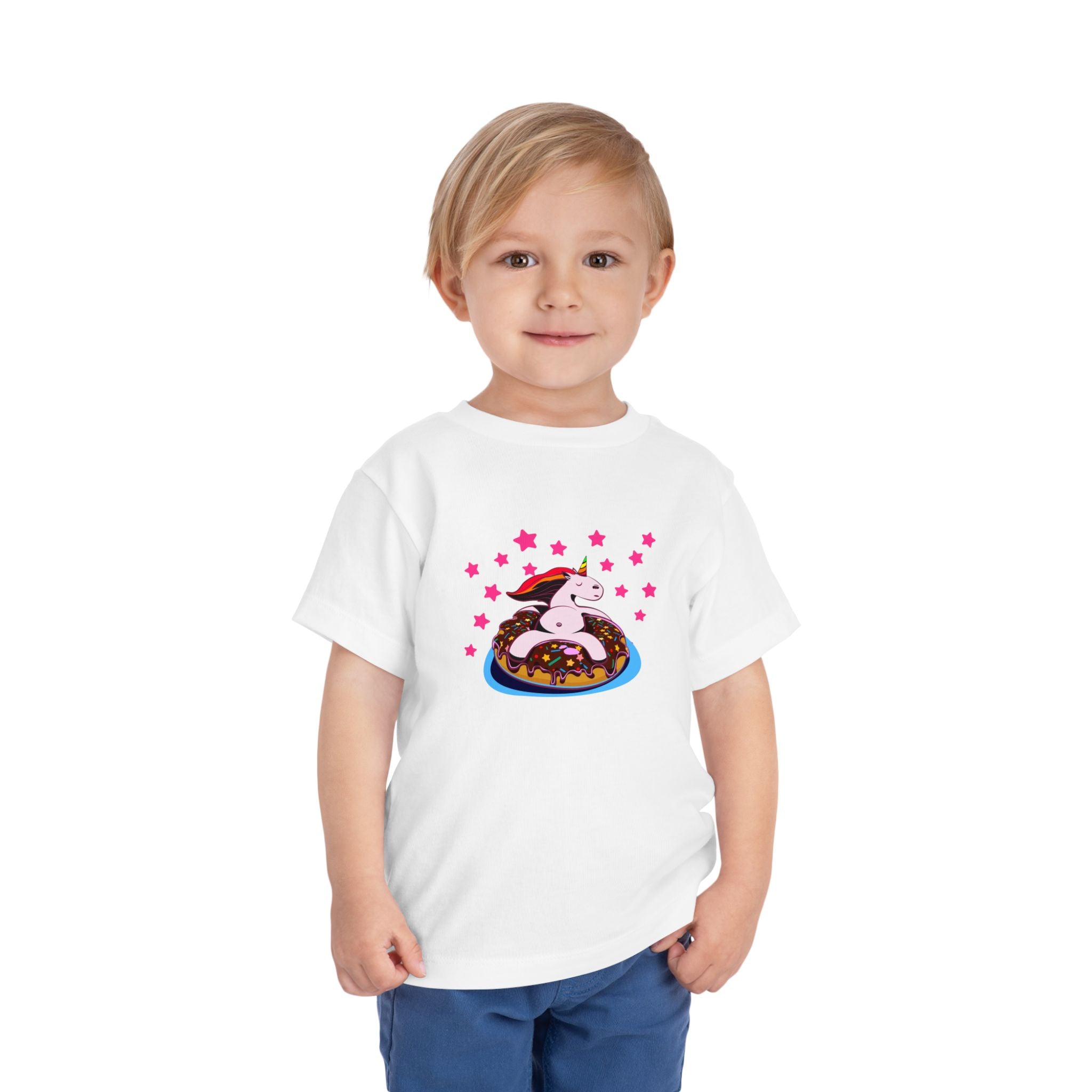 Unicorn Donut Toddler Tee