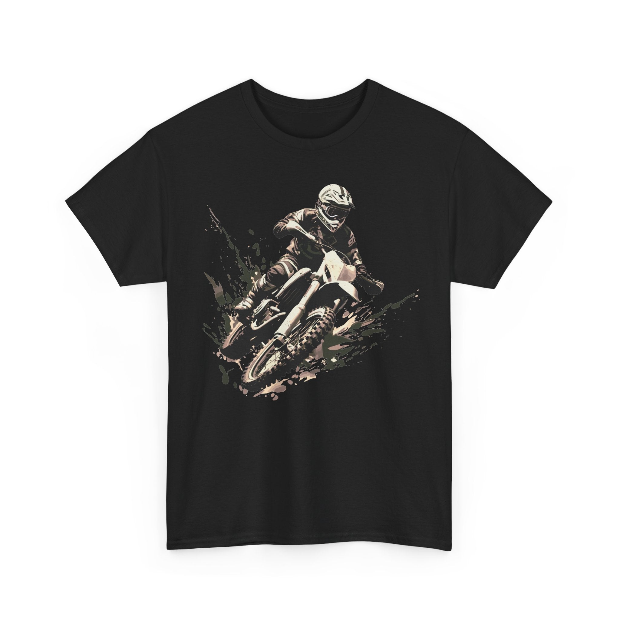 Motocross Rider Dirt Bike T-Shirt — Off-Road Racing Tee