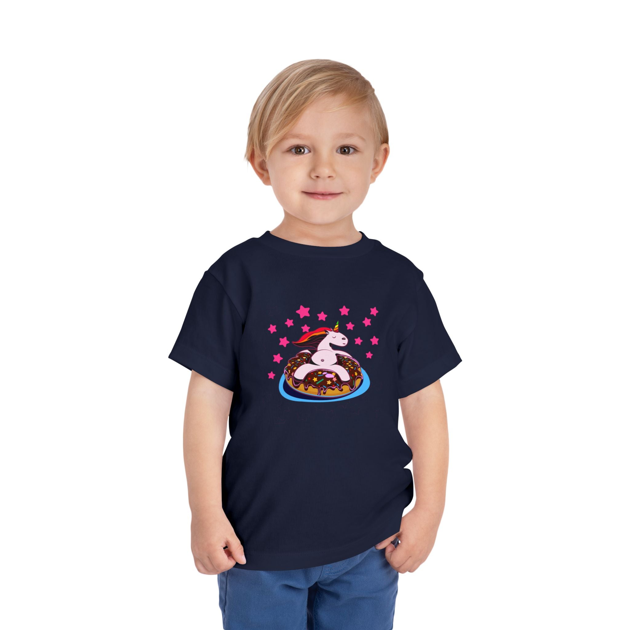Unicorn Donut Toddler Tee
