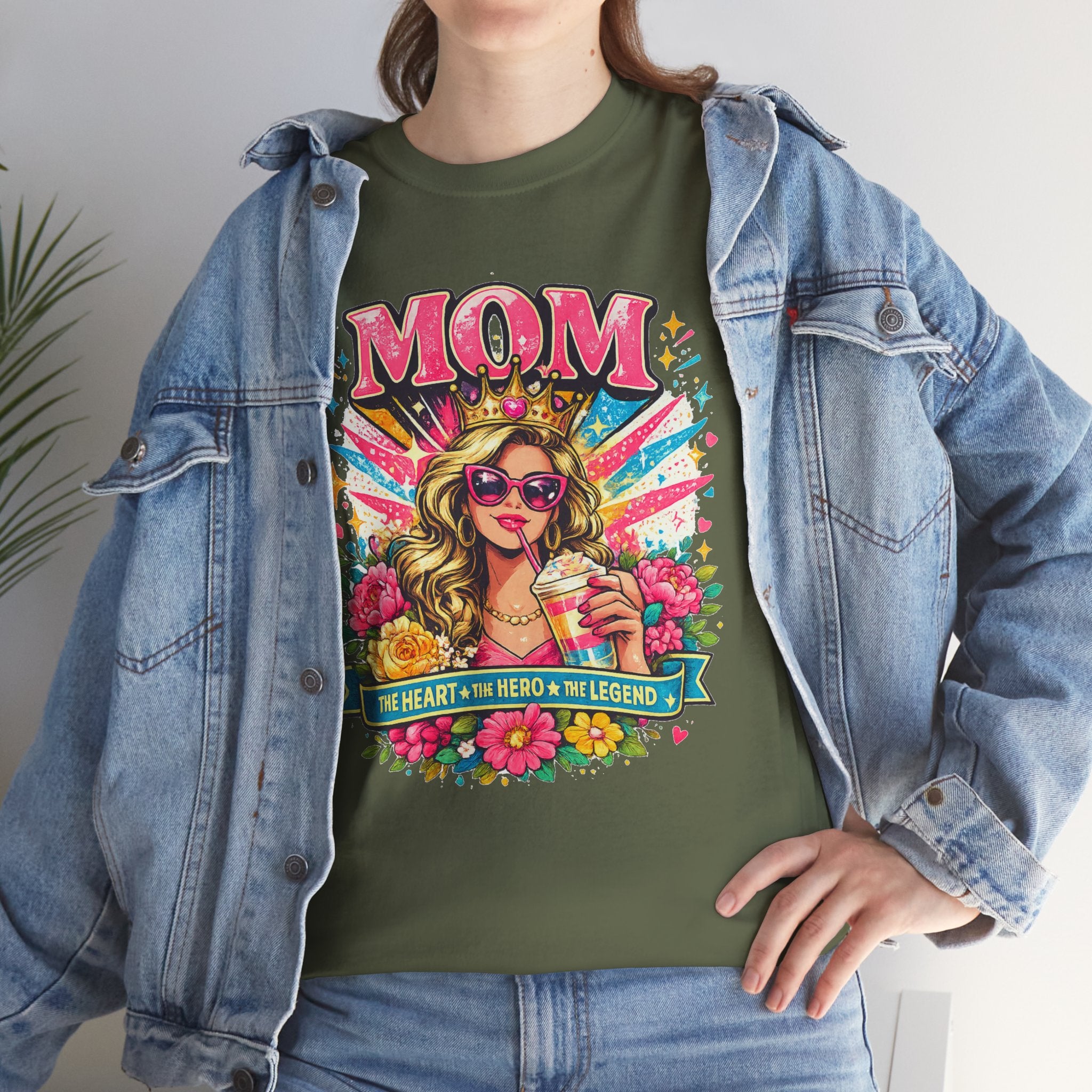 Mama Floral Shirt, Mom Graphic Tee, Gift for Mom, Colorful Vintage Mom T-Shirt, Cute Mama Shirt, Mother's Gift, Mom Life Tee