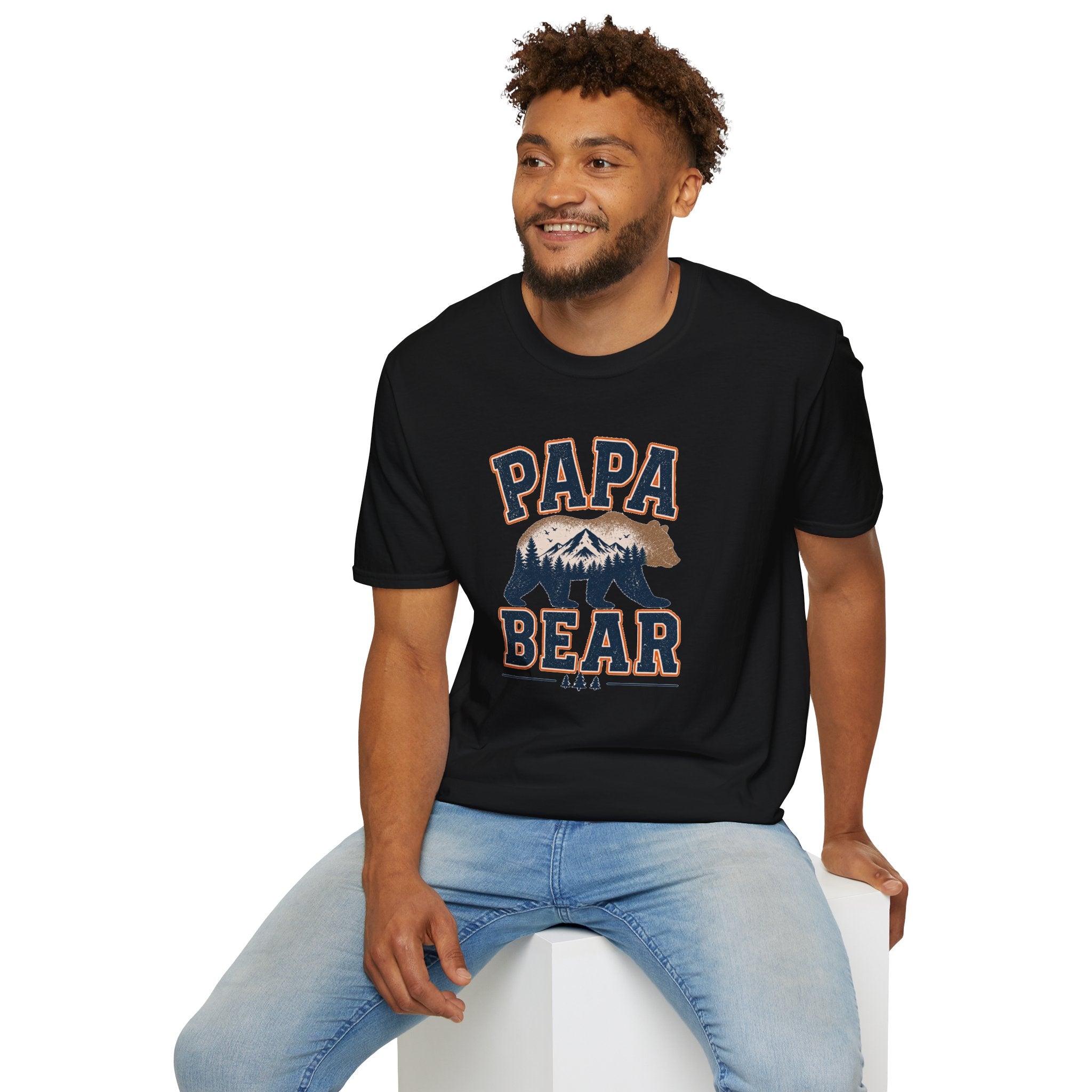 Papa Bear Shirt, Dad Bear T-Shirt, Funny Dad Gift, Papa Graphic Tee, Camping Dad Shirt, Father’s Day Gift for Dad, Outdoor Bear Tee