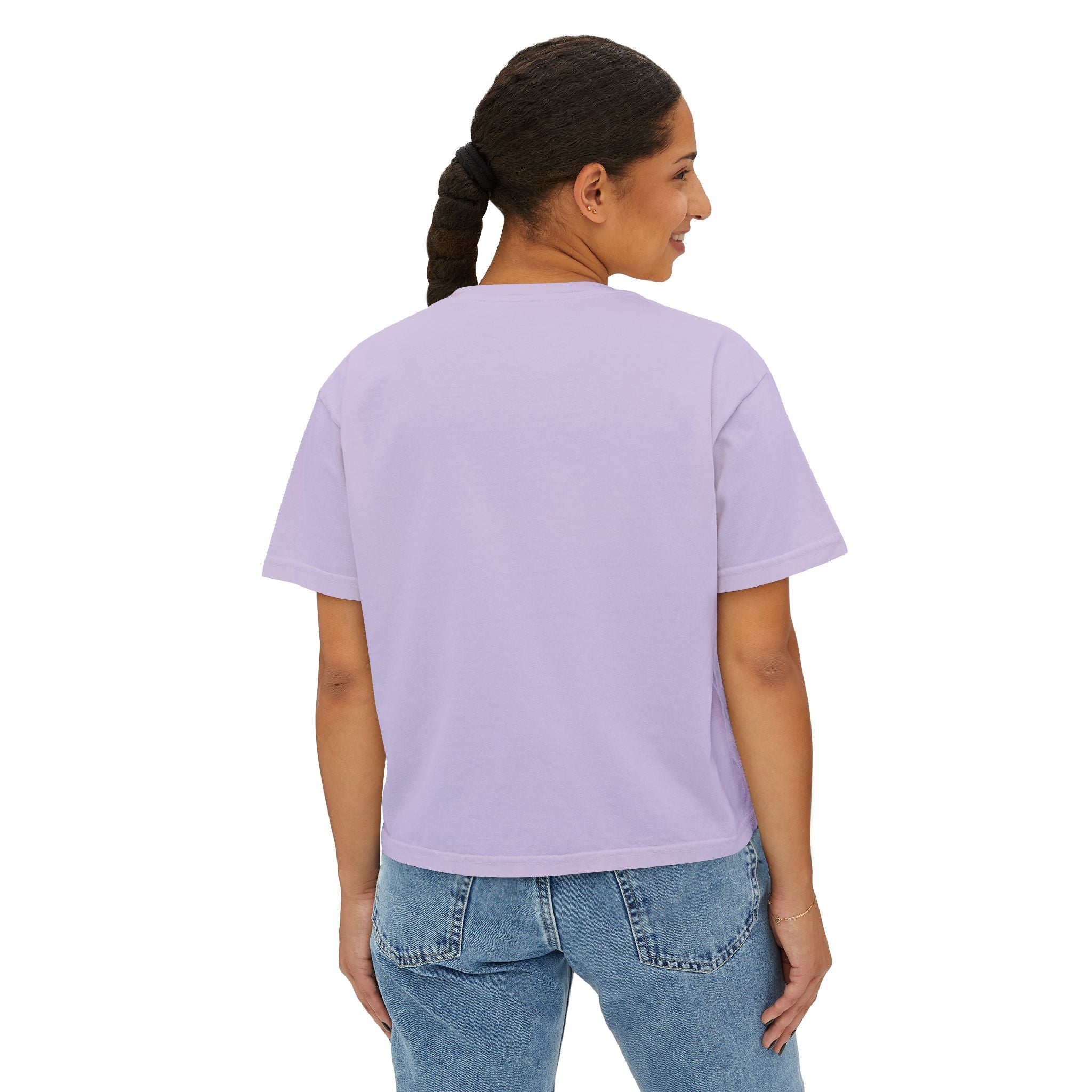 Wild Heart Rose T-Shirt for Women Vintage Floral Boxy Tee