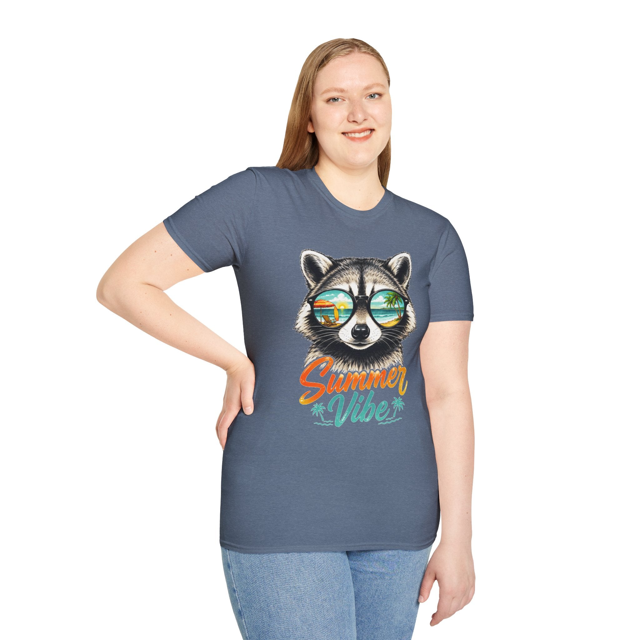 Summer Vibe Raccoon T-Shirt