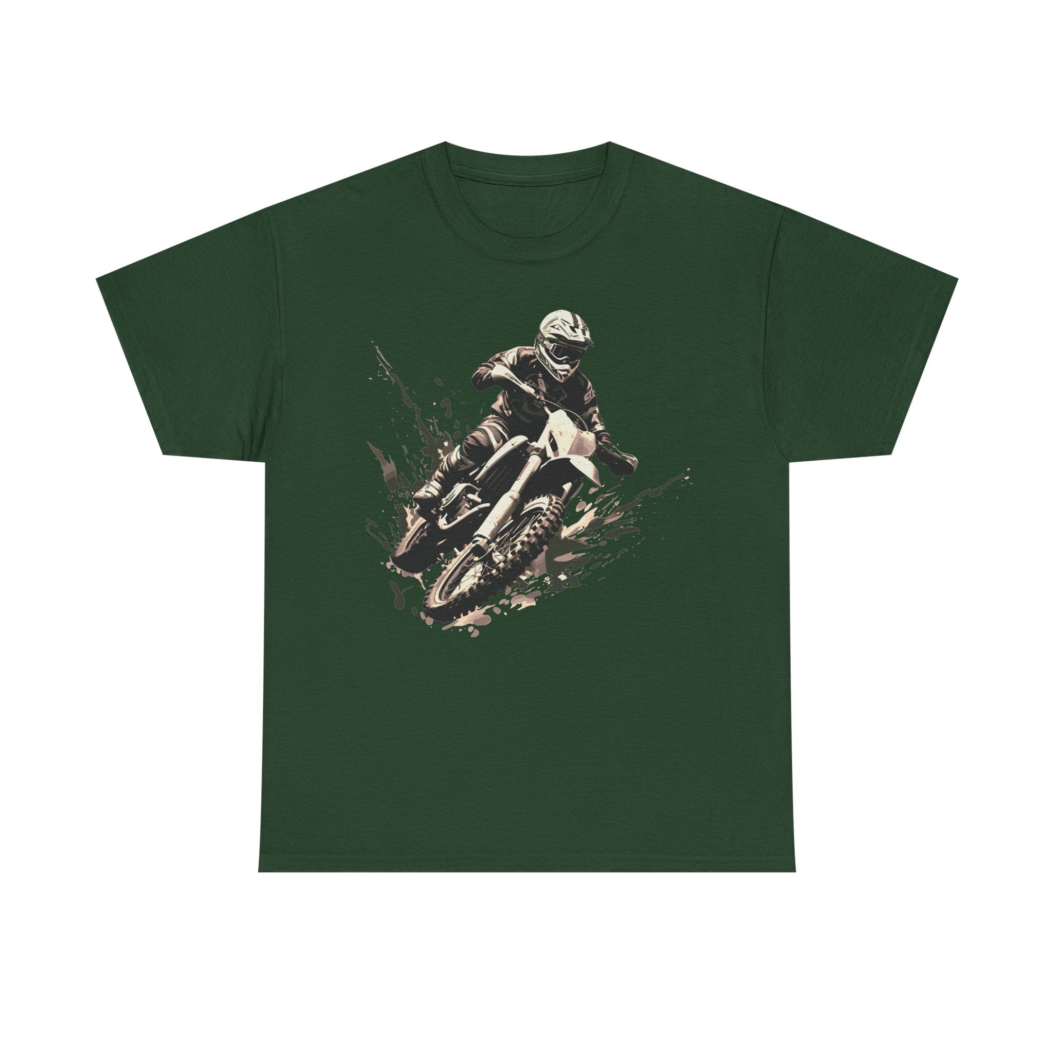Motocross Rider Dirt Bike T-Shirt — Off-Road Racing Tee