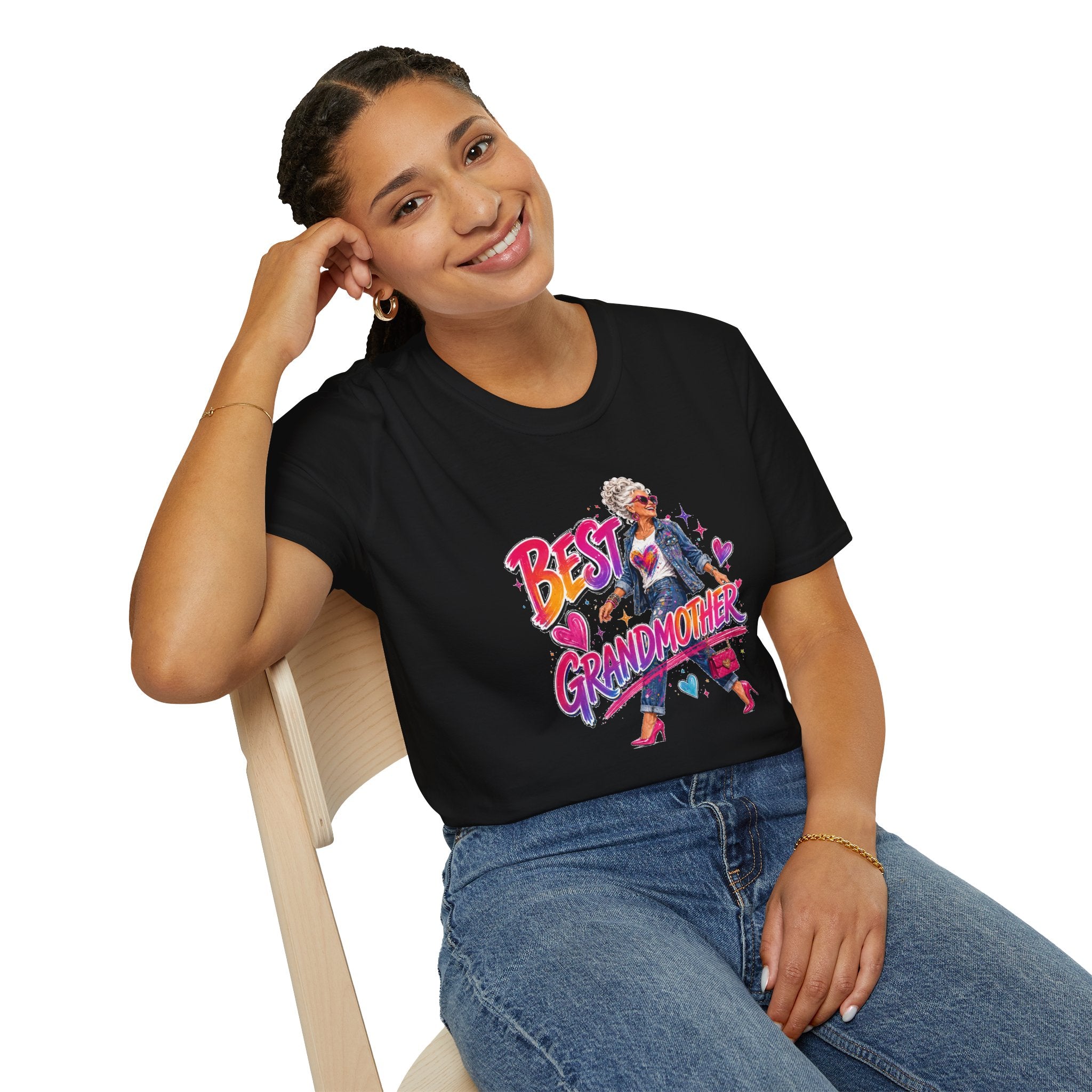 Best Grandmother Shirt, Funny Grandma T-Shirt, Cool Grandma Gift, Retro Grandma Tee, Grandma Birthday Gift