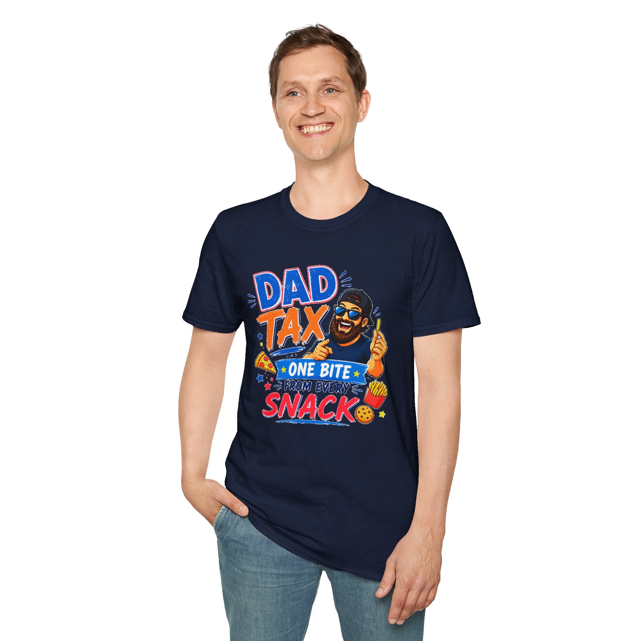 Funny Dad Tax Shirt, One Bite From Every Snack T-Shirt, Dad Joke Tee, Gift for Dad, Daddy Shirt, Father's Day Gift, Food Lover Dad Tee