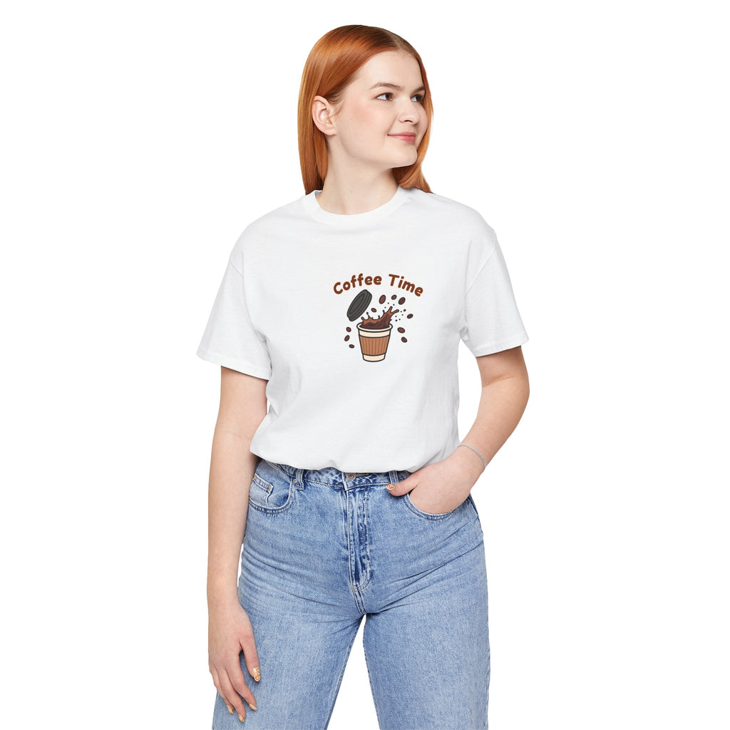 Coffee Time Tee — "More Espresso Less Depresso" Graphic T-Shirt