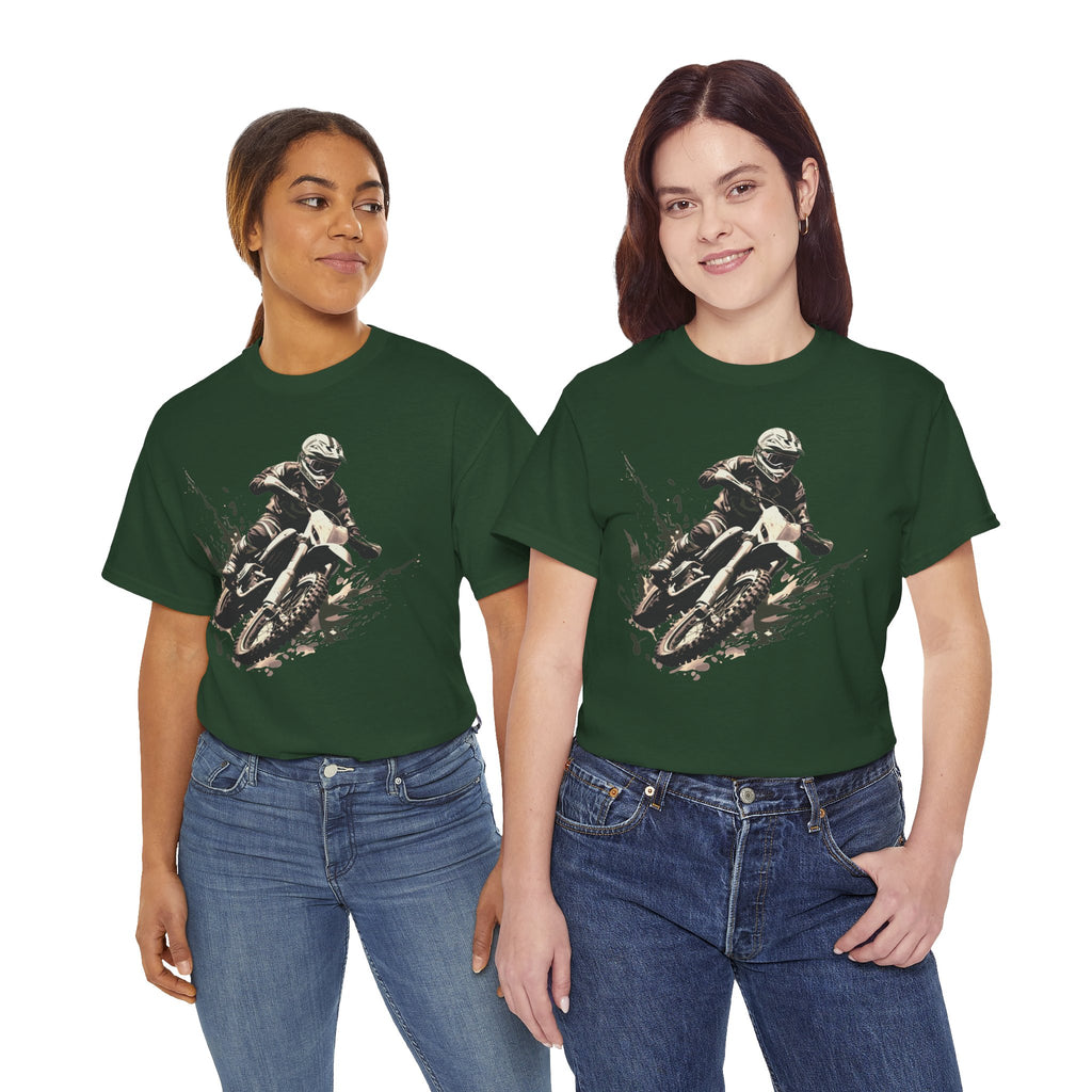 Motocross Rider Dirt Bike T-Shirt — Off-Road Racing Tee