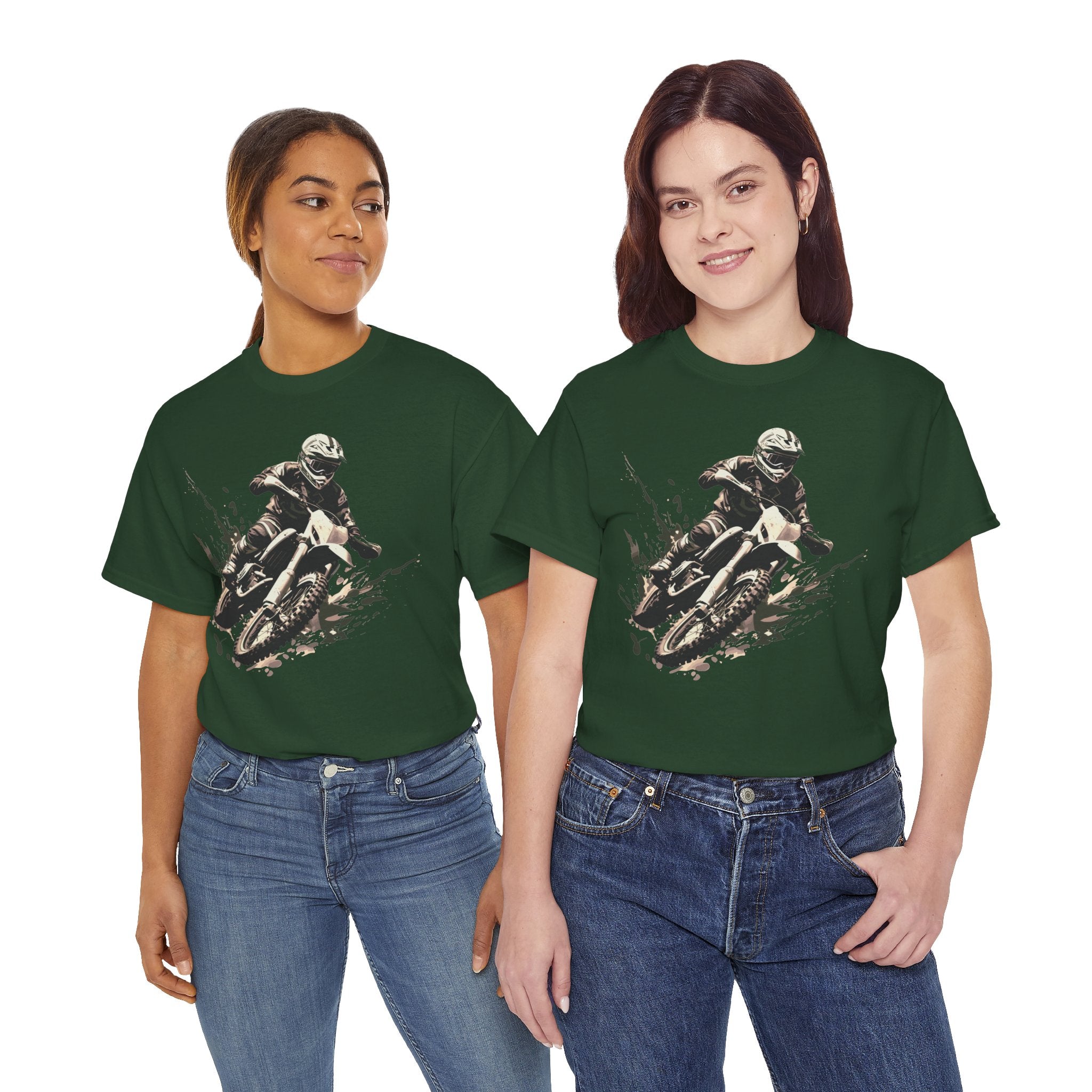 Motocross Rider Dirt Bike T-Shirt — Off-Road Racing Tee