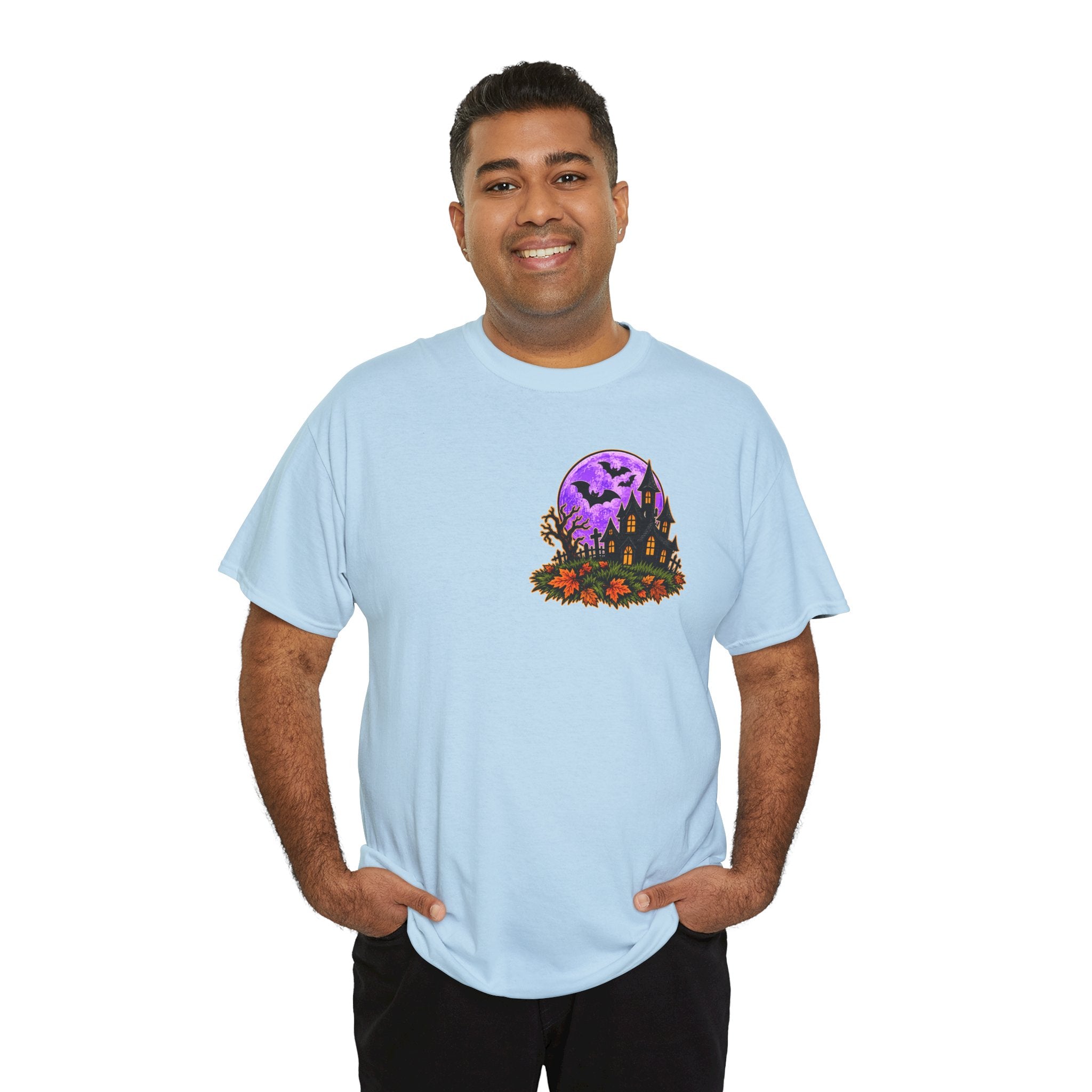 Hocus Pocus Halloween Shirt | Ghost & Pumpkin Front Back Tee